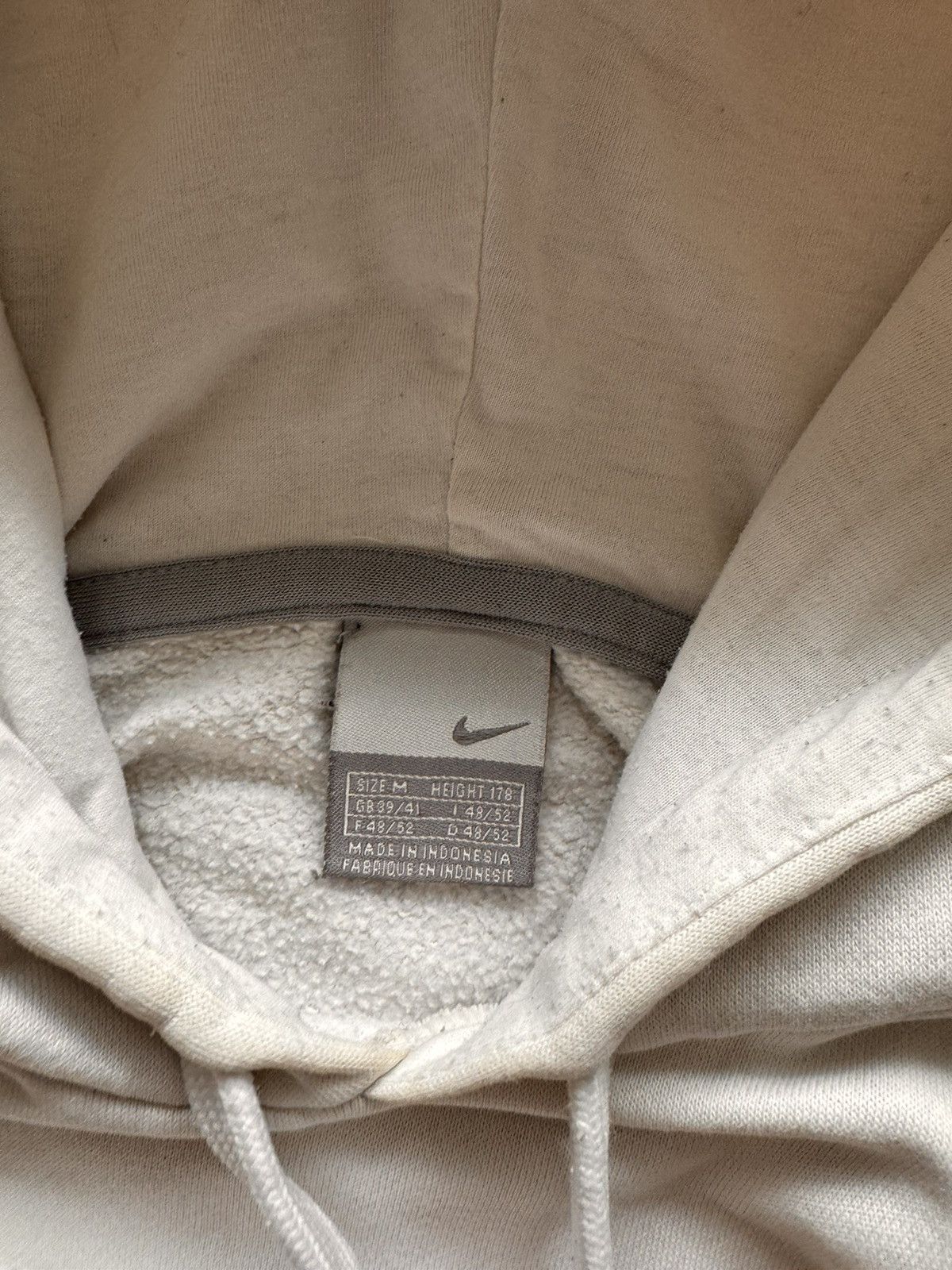 Nike × Vintage NIKE VINTAGE CENTER LOGO OVERSIZE BOXY HOODIE Size US M / EU 48-50 / 2 - 7 Thumbnail