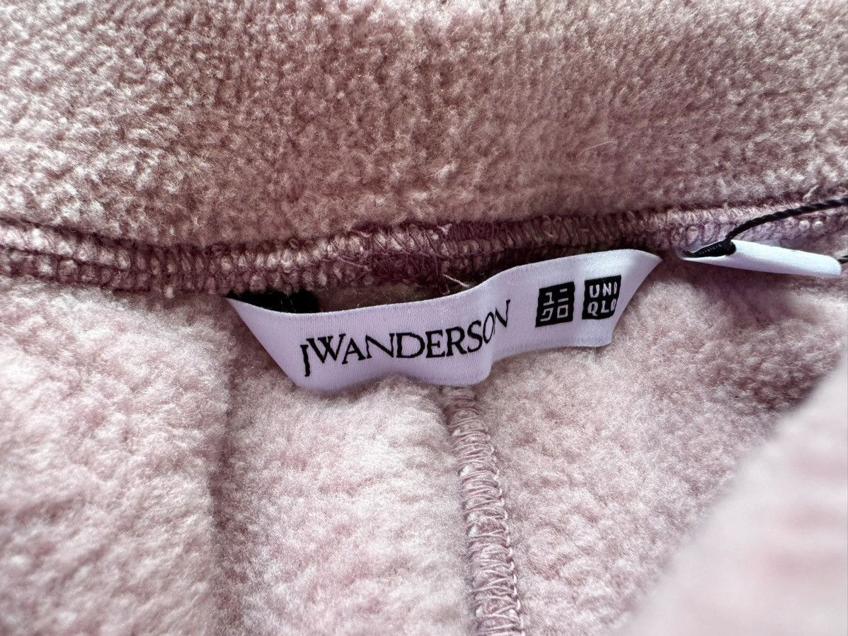 JW Anderson × Uniqlo Small JW Anderson Pink Fleece Pants Sherpa Joggers Size US 28 / EU 44 - 10 Thumbnail