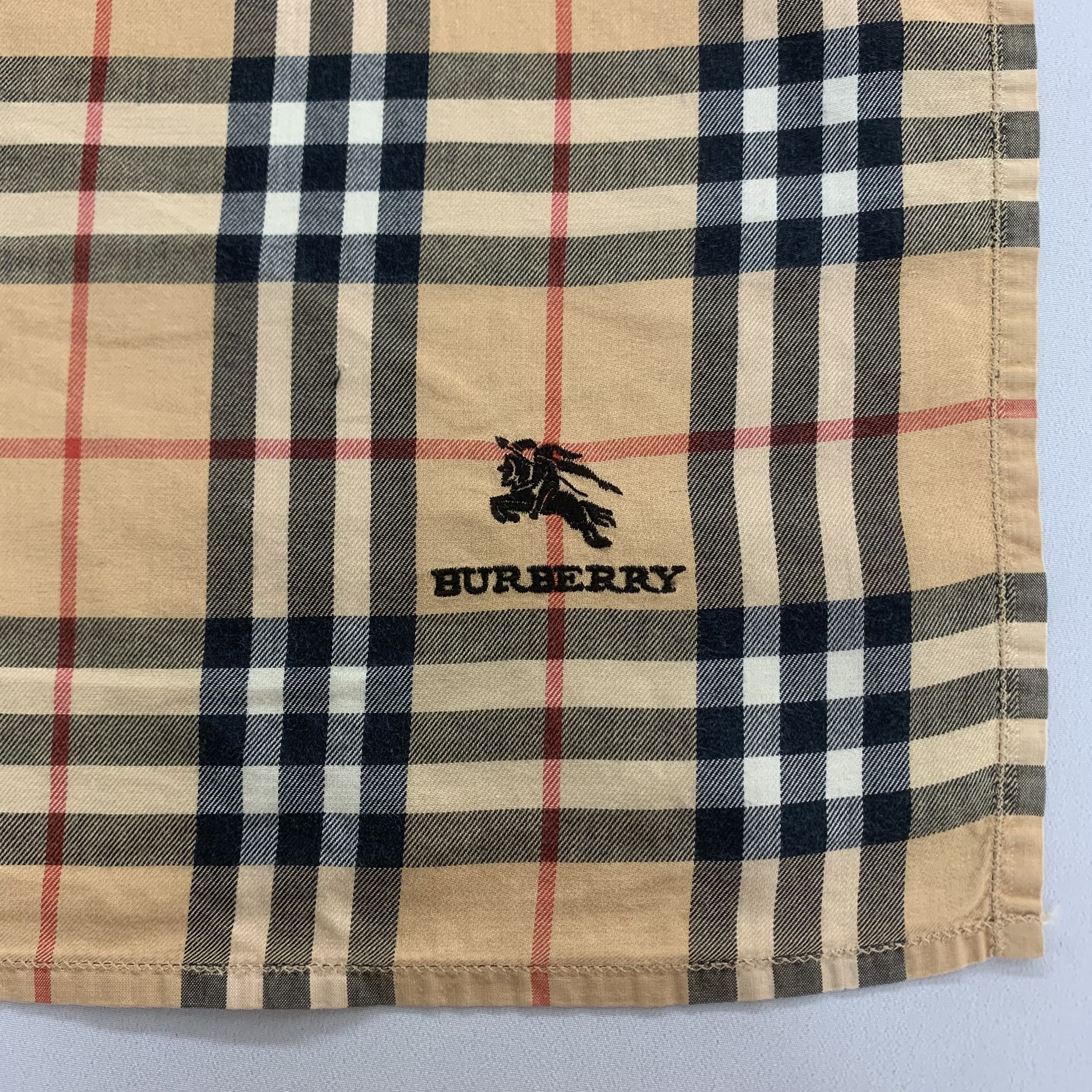 Burberry Vintage Authentic Burberrys Hankderchief Babushka Size ONE SIZE - 4 Thumbnail