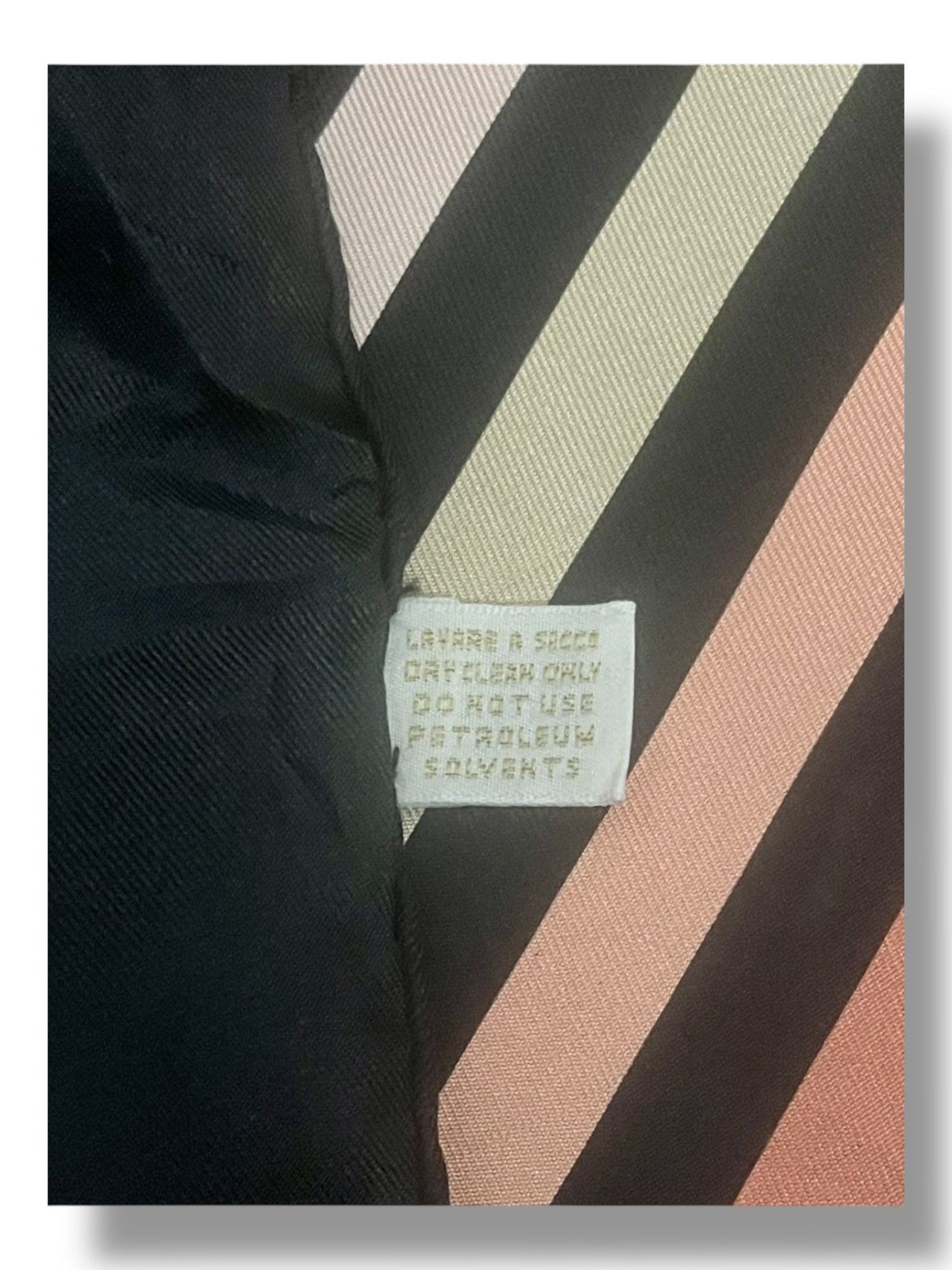 Gucci Vintage Gucci Striped Silk Scarf 34" Square Size ONE SIZE - 6 Thumbnail