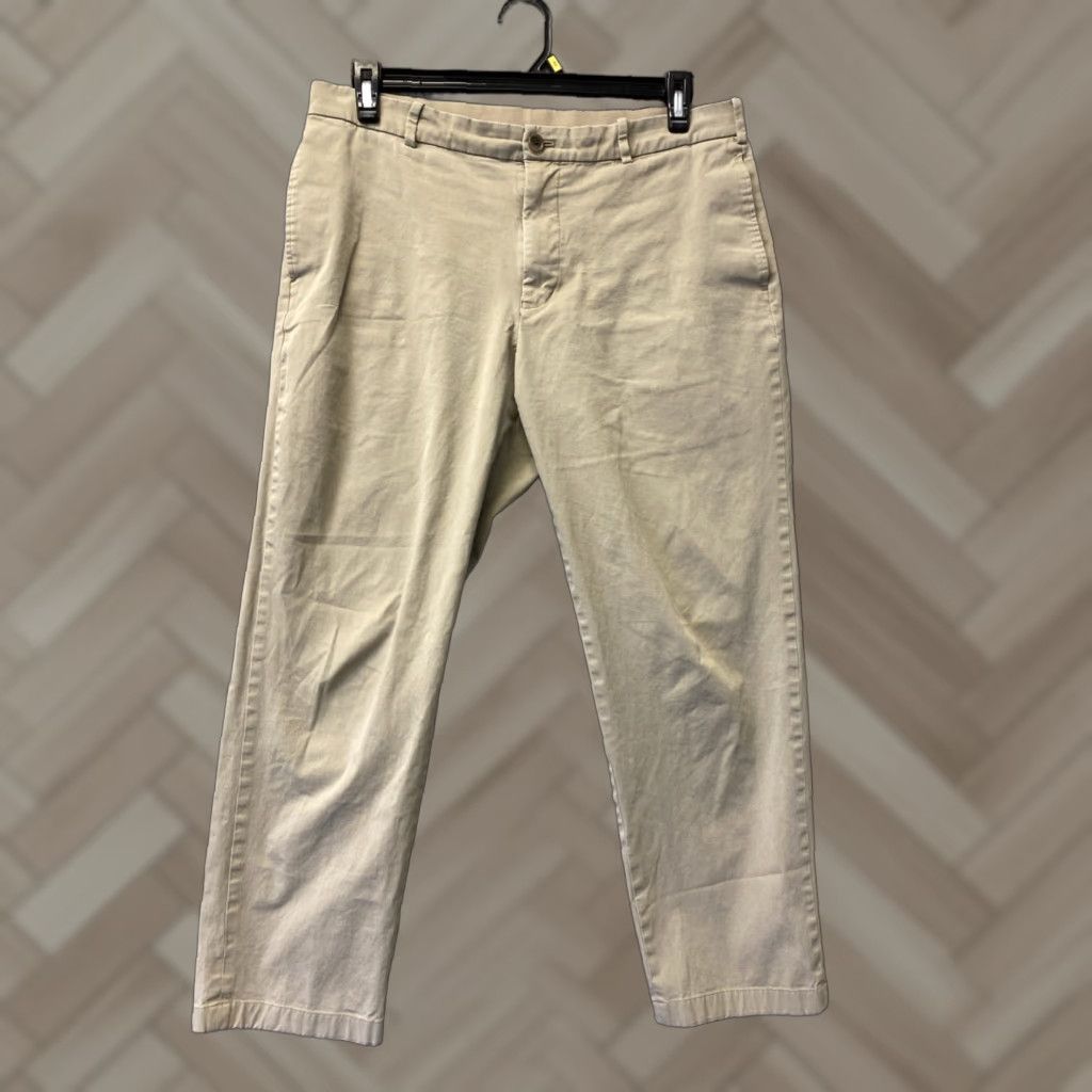 Uniqlo Uniqlo Women's Chino Pants Straight Leg Ginger Size 6 Regular Inseam 28 in Womens Pants Size 28" / US 6 / IT 42 - 1 Thumbnail