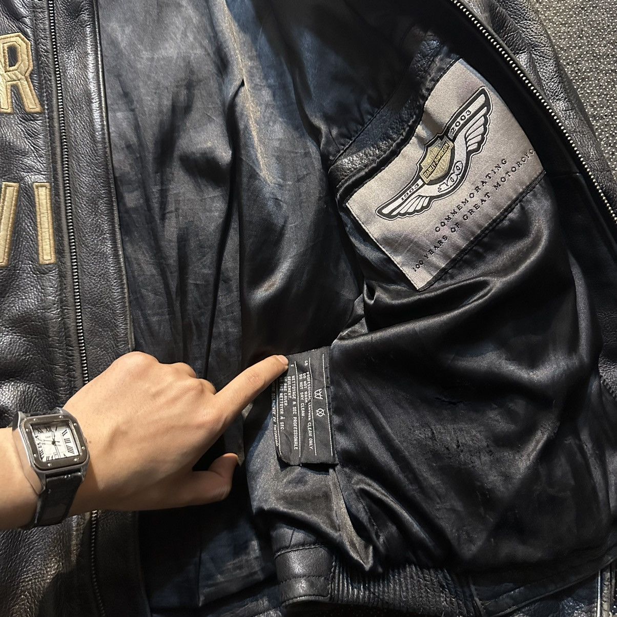Harley Davidson Vtg Harley Davidson Leather Jacket Size US M / EU 48-50 / 2 - 7 Thumbnail