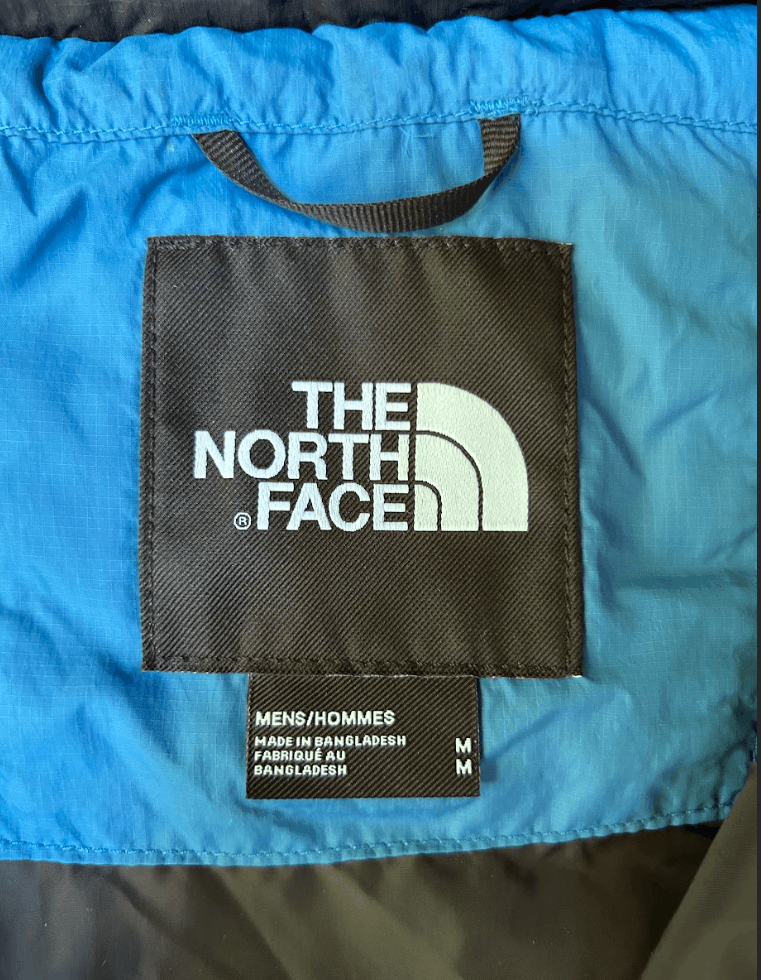 The North Face North Face Puffer Blue & Black Size US M / EU 48-50 / 2 - 3 Thumbnail