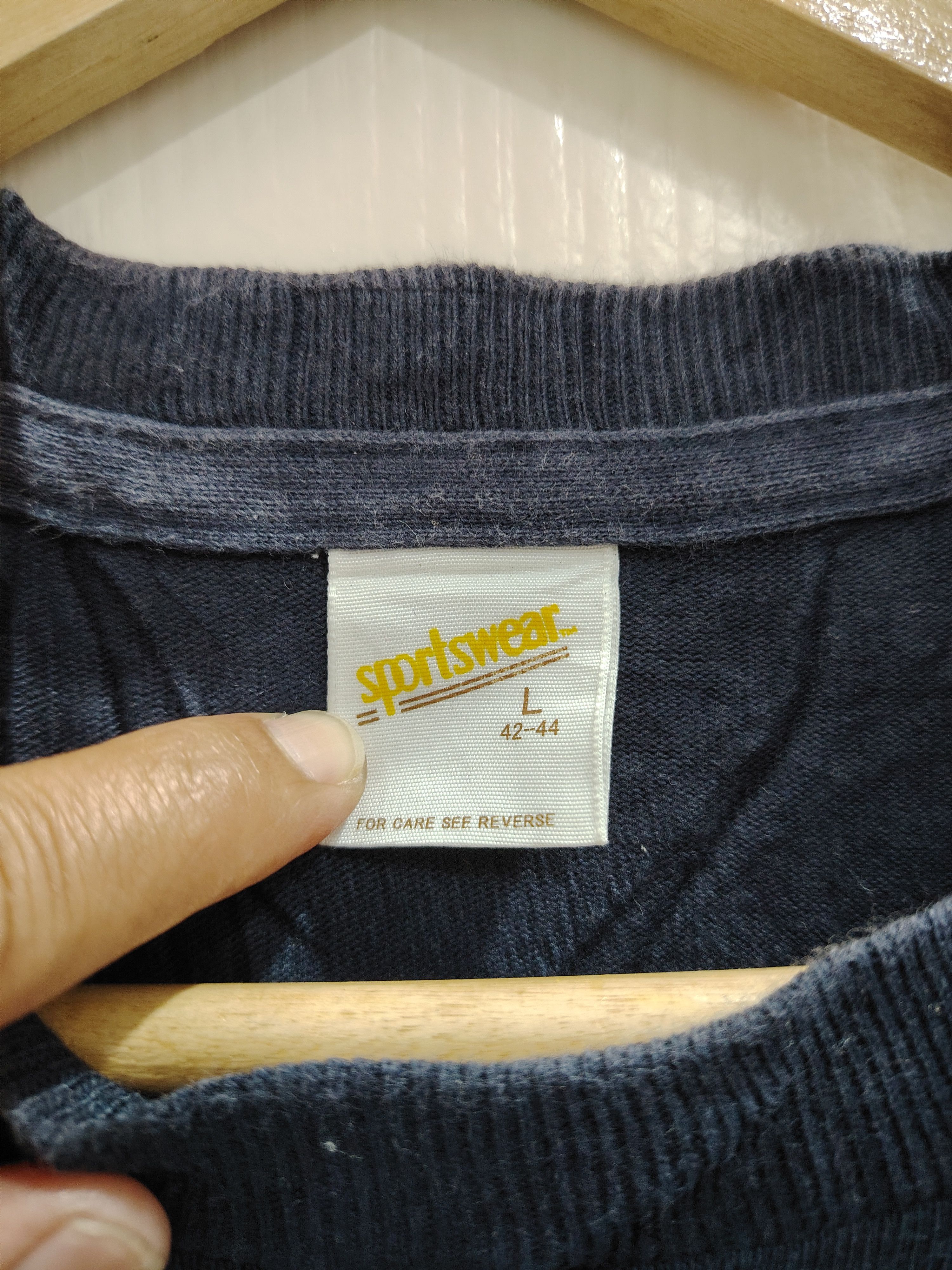 Denime Vtg Denime x Sportswear Single Pocket Heavy Cotton Tee Size US L / EU 52-54 / 3 - 6 Thumbnail