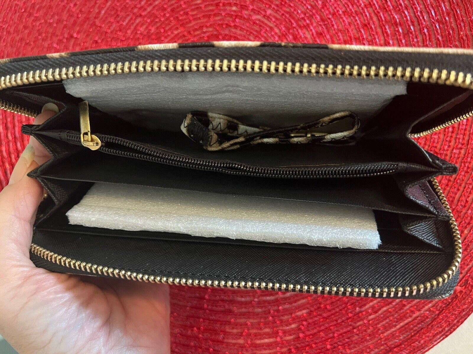 Other DASEIN WOMEN'S ZIP Animal Print WALLET FAUX Leather Size ONE SIZE - 4 Thumbnail