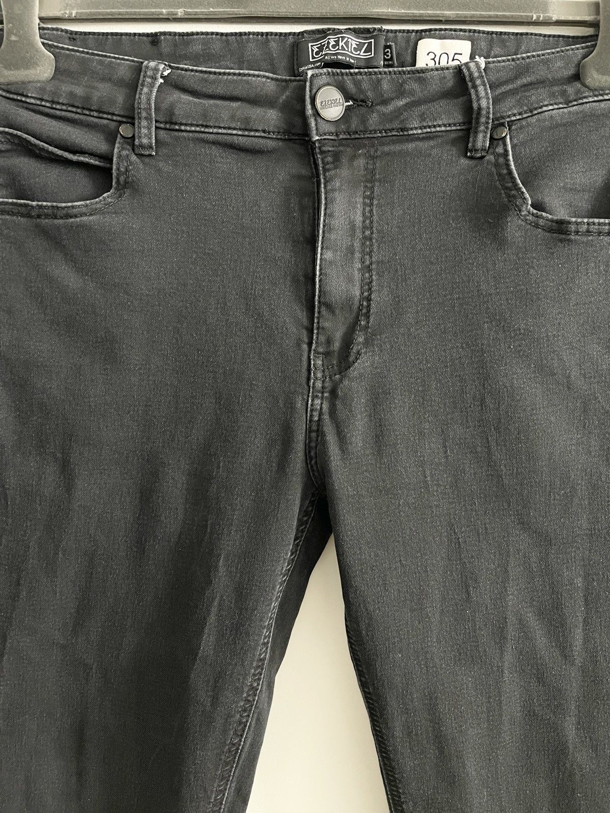 Ezekiel STEAL! 2000s Ezekiel Black Skinny Jeans Size US 36 / EU 52 - 3 Thumbnail