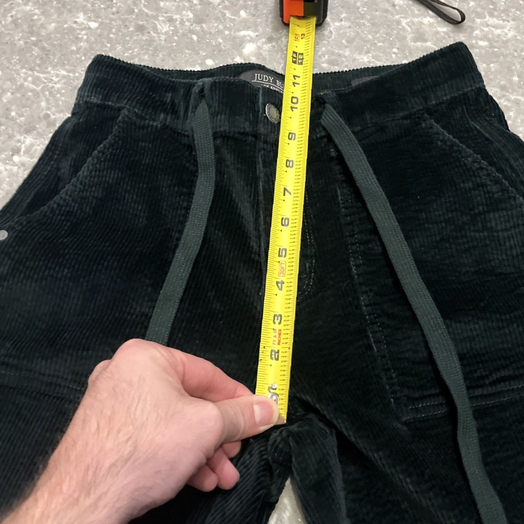 Vintage Judy Blue Jogger Pants 28x32 Dark Green Corduroy Straight Stretch Cotton Spandex Woman Casual Vintage: No Size 25" / US 0 / IT 36 - 4 Thumbnail
