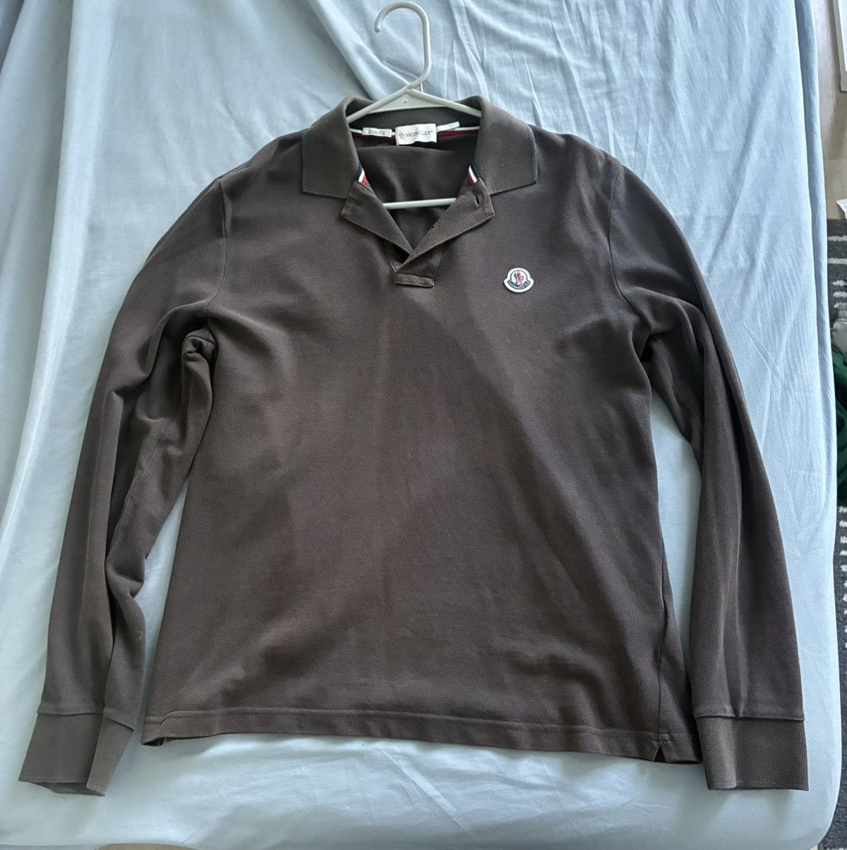 Moncler Moncler Long-sleeve Polo Size US M / EU 48-50 / 2 - 1 Thumbnail