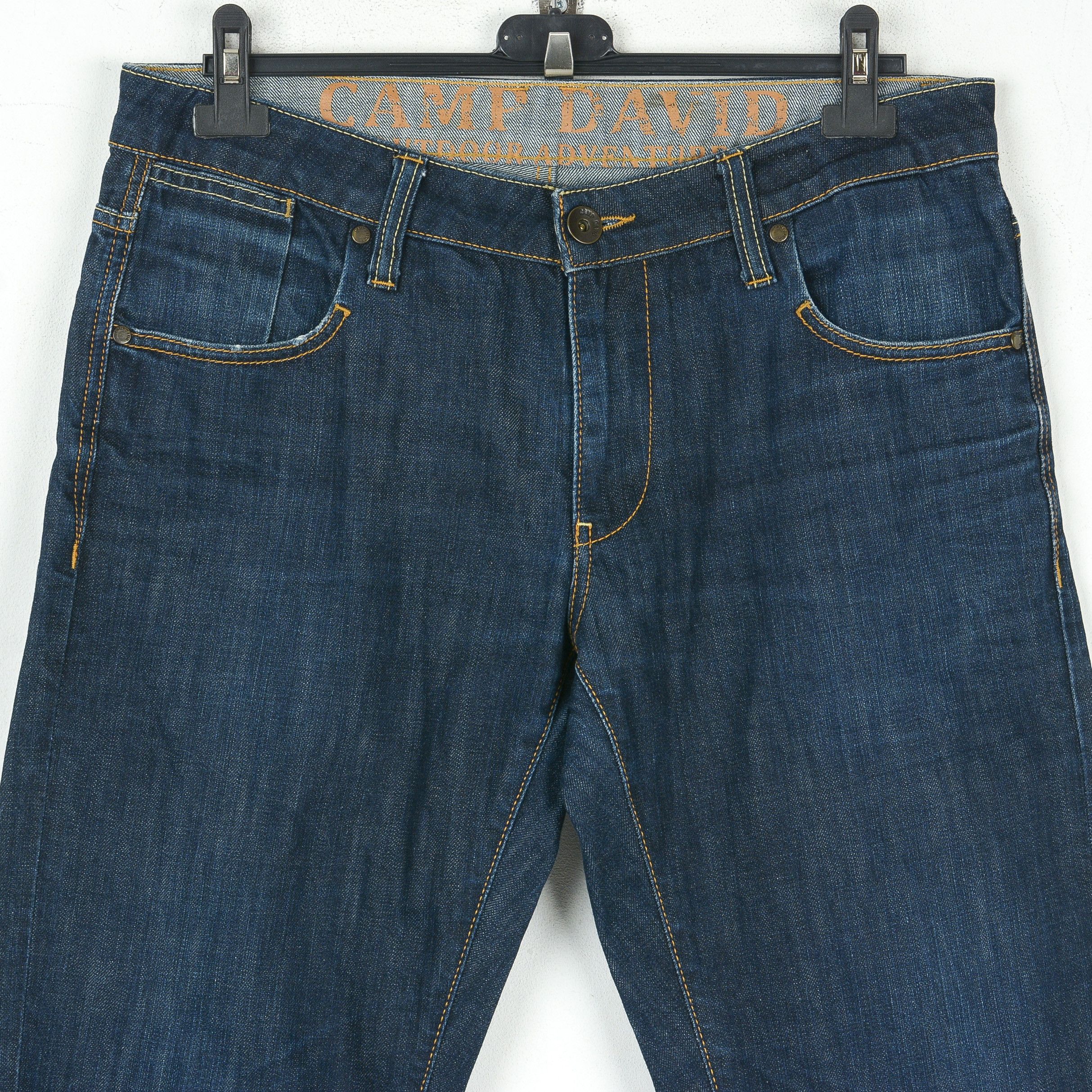 Camp David Rick W33 L33 Regular Straight Jeans Denim Pants Trousers Size US 33 - 2 Thumbnail