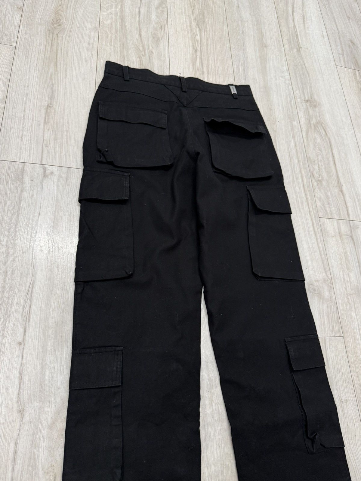 Represent Clo. Represent Men’s Wide Leg Cargo Baggy Trousers Rick Owens Size US 30 / EU 46 - 10 Thumbnail