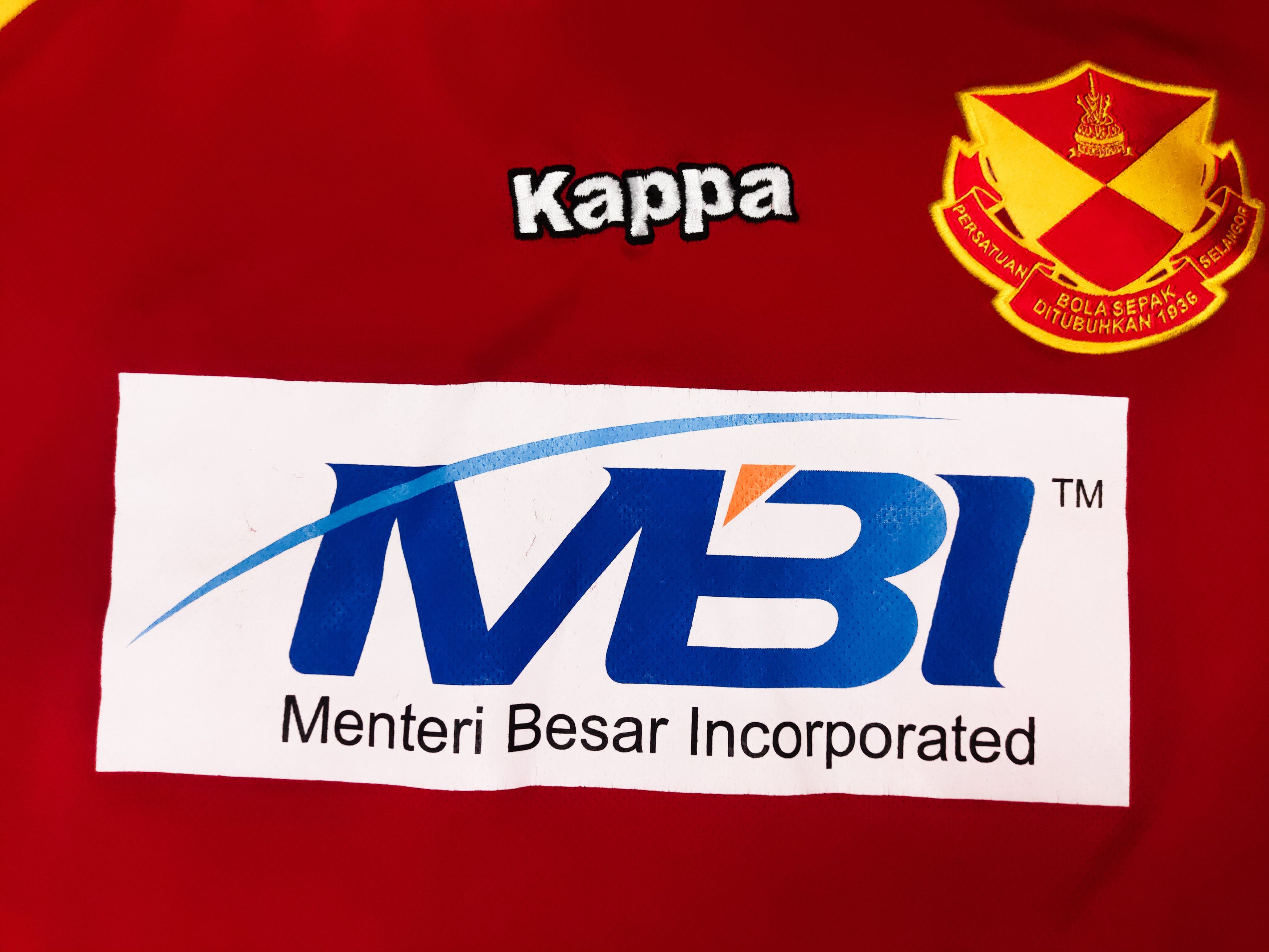 Kappa Selangor FC Indonesia 2011 2012 Kappa Home Shirt Kit Jersey Size US L / EU 52-54 / 3 - 4 Thumbnail