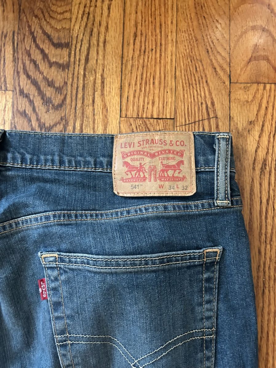 Levi's × Levi's Vintage Clothing × Vintage Vintage 541 Levi Denim Jeans Size US 34 / EU 50 - 2 Thumbnail