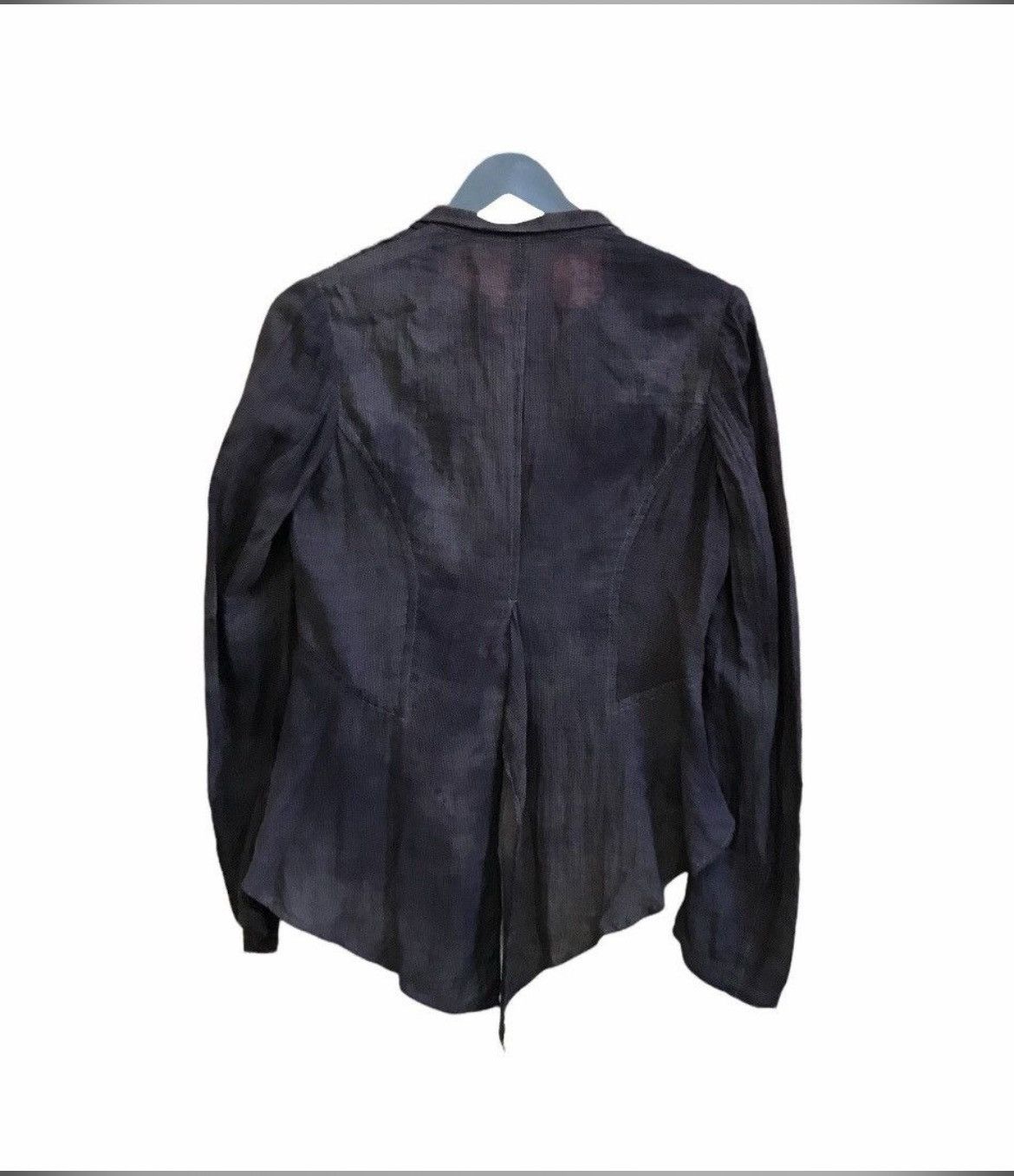 Yohji Yamamoto Yohji Yamamoto + Noir Symmetrical Plaid Blazer Jacket Size S / US 4 / IT 40 - 10 Thumbnail