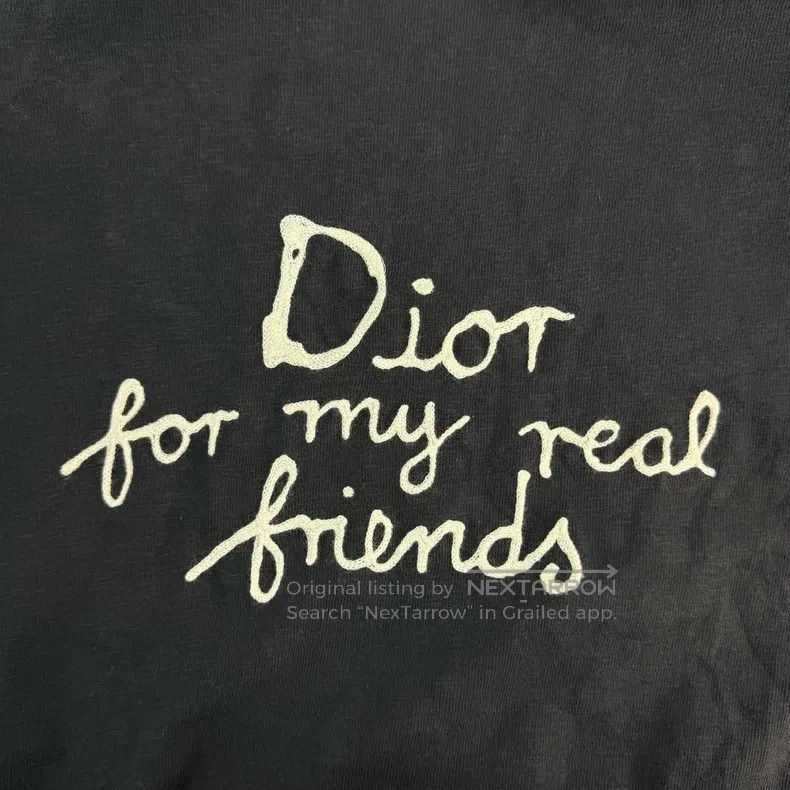 Dior Dior 25 new dark blue washed destruction letter embroidery Size US M / EU 48-50 / 2 - 7 Thumbnail
