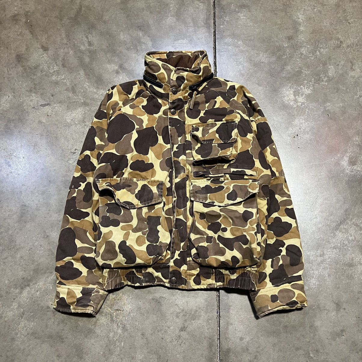 Field & Stream Vintage Field Stream Camo Jacket Cargo Utility Hunting 90s Size US S / EU 44-46 / 1 - 1 Thumbnail