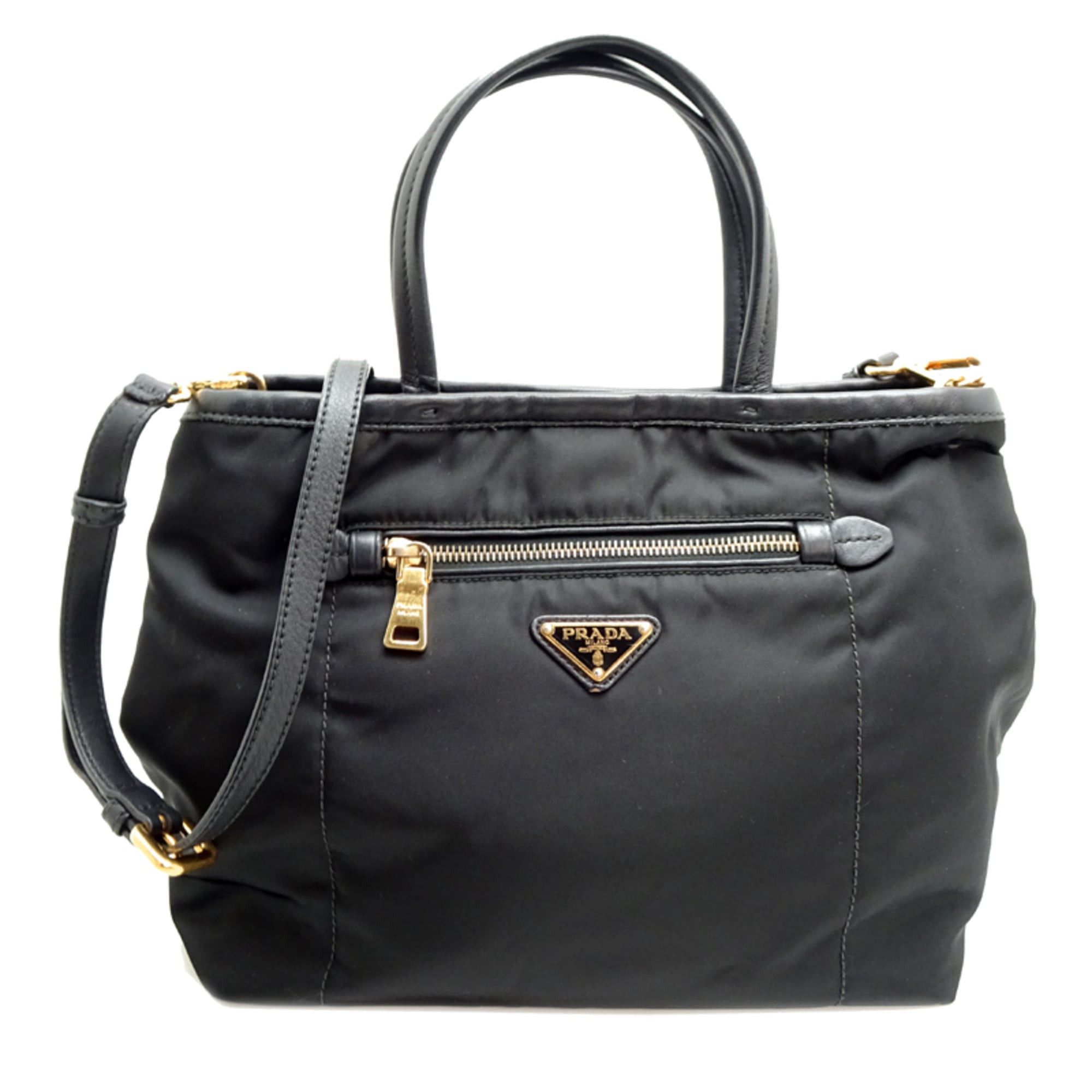 Prada 2-Way Bag Women's Shoulder BN2281 Nylon NERO (Black)