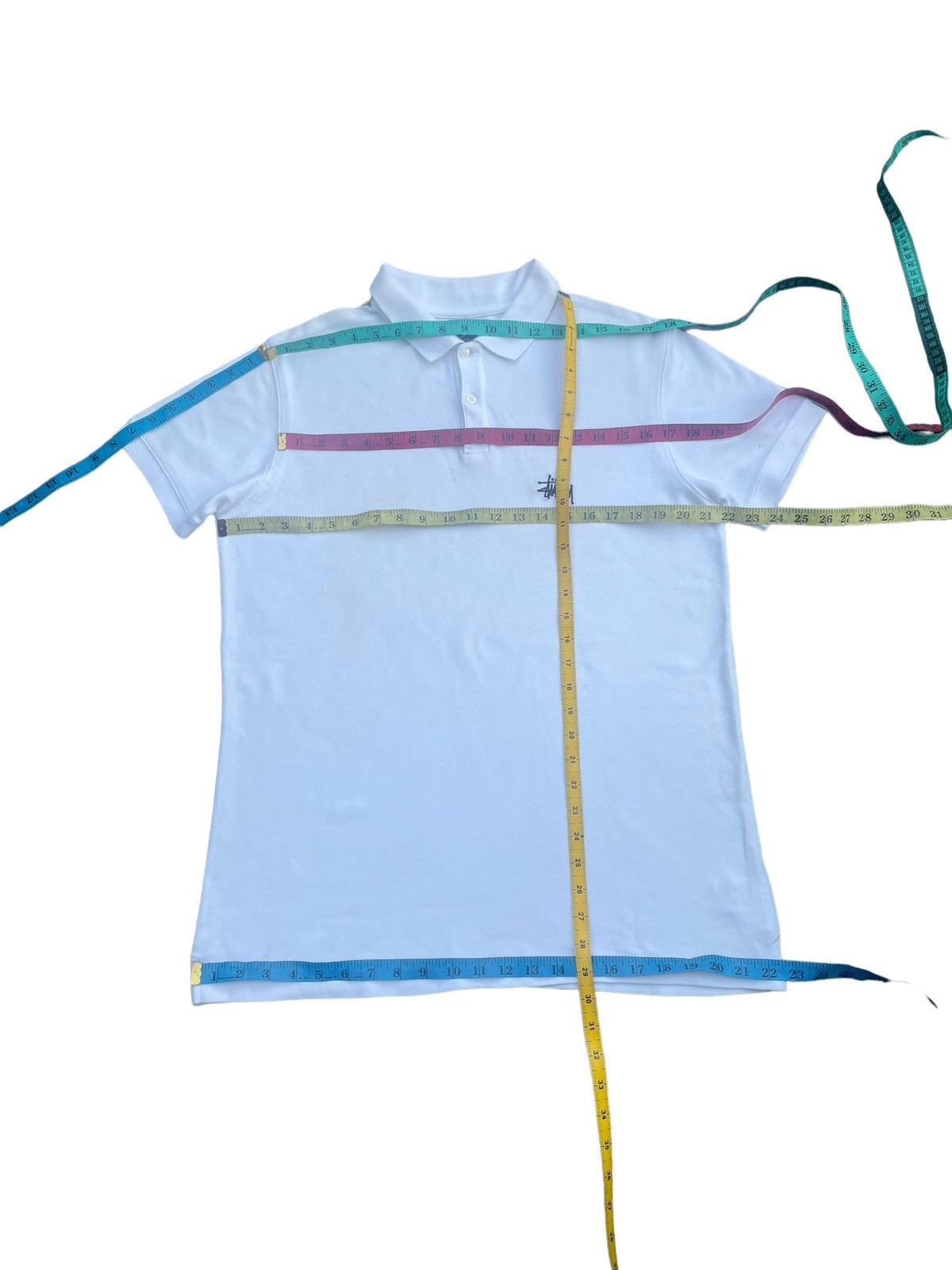 Stussy Stussy Authentic Polo Tshirt Size US L / EU 52-54 / 3 - 7 Thumbnail