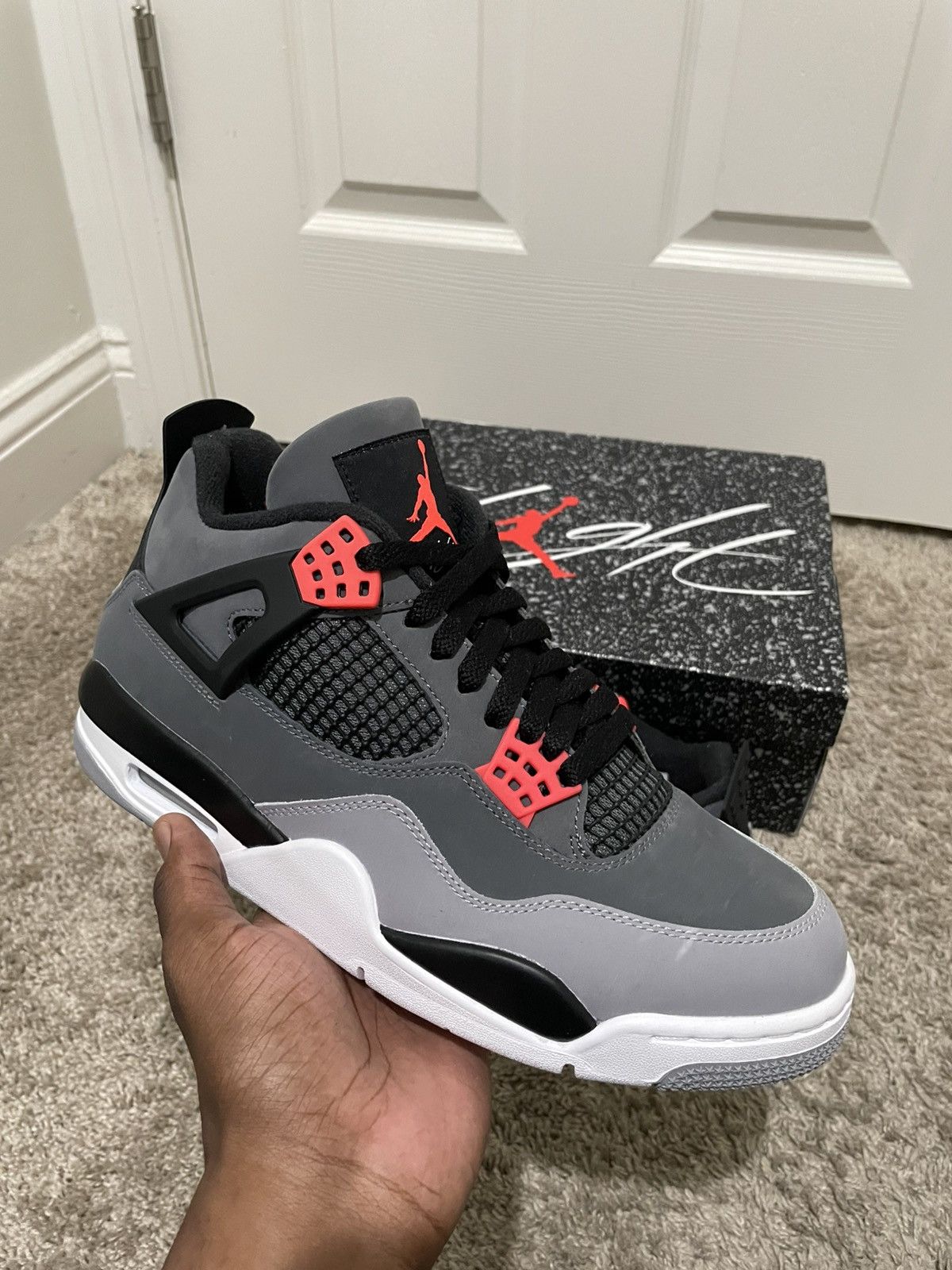Jordan Brand Jordan 4 Infrared Size US 9.5 / EU 42-43 - 1 Thumbnail