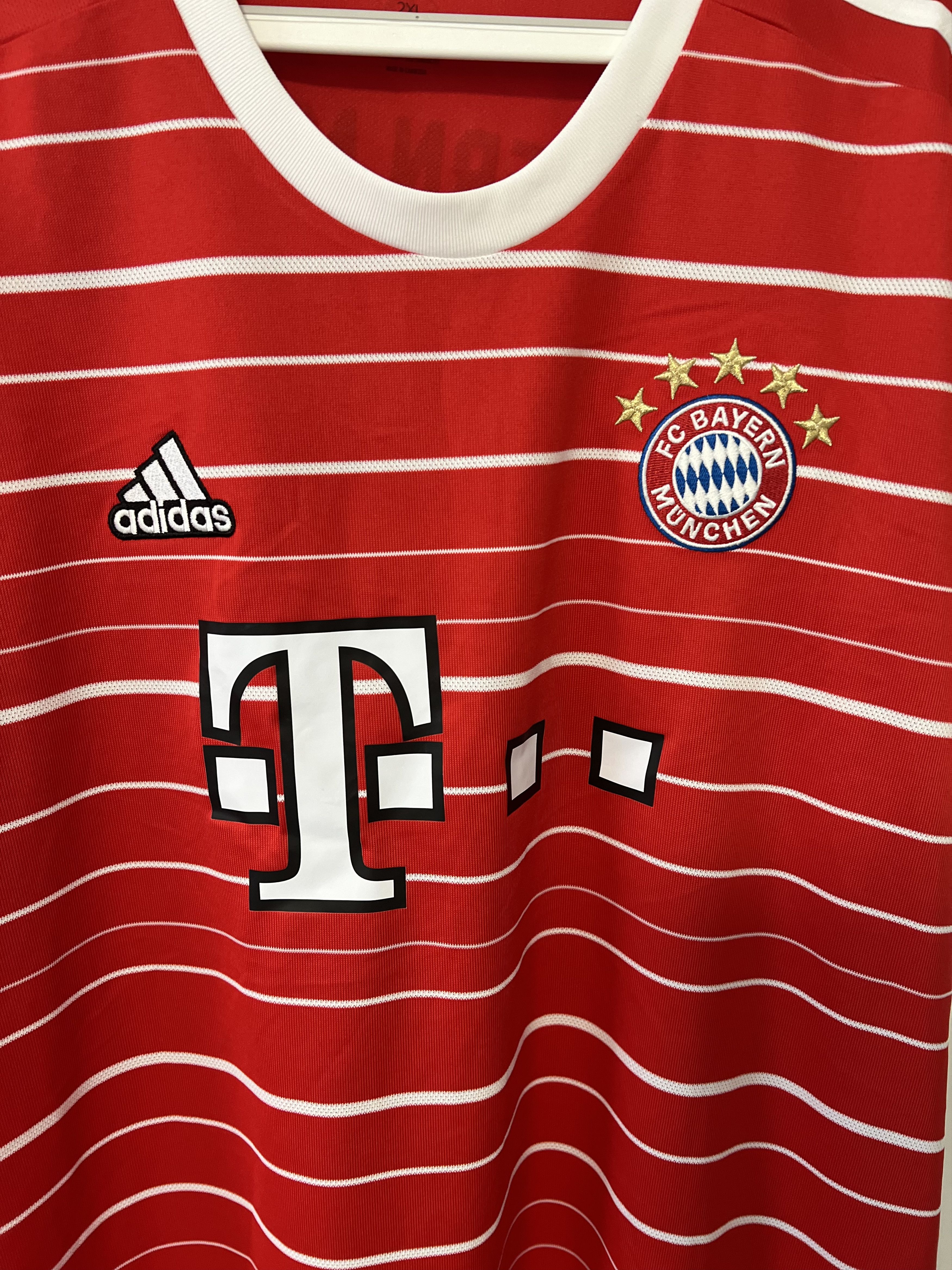 Adidas 2022-2023 FC BAYERN MUNCHEN HOME football jersey shirt Size US XXL / EU 58 / 5 - 5 Thumbnail
