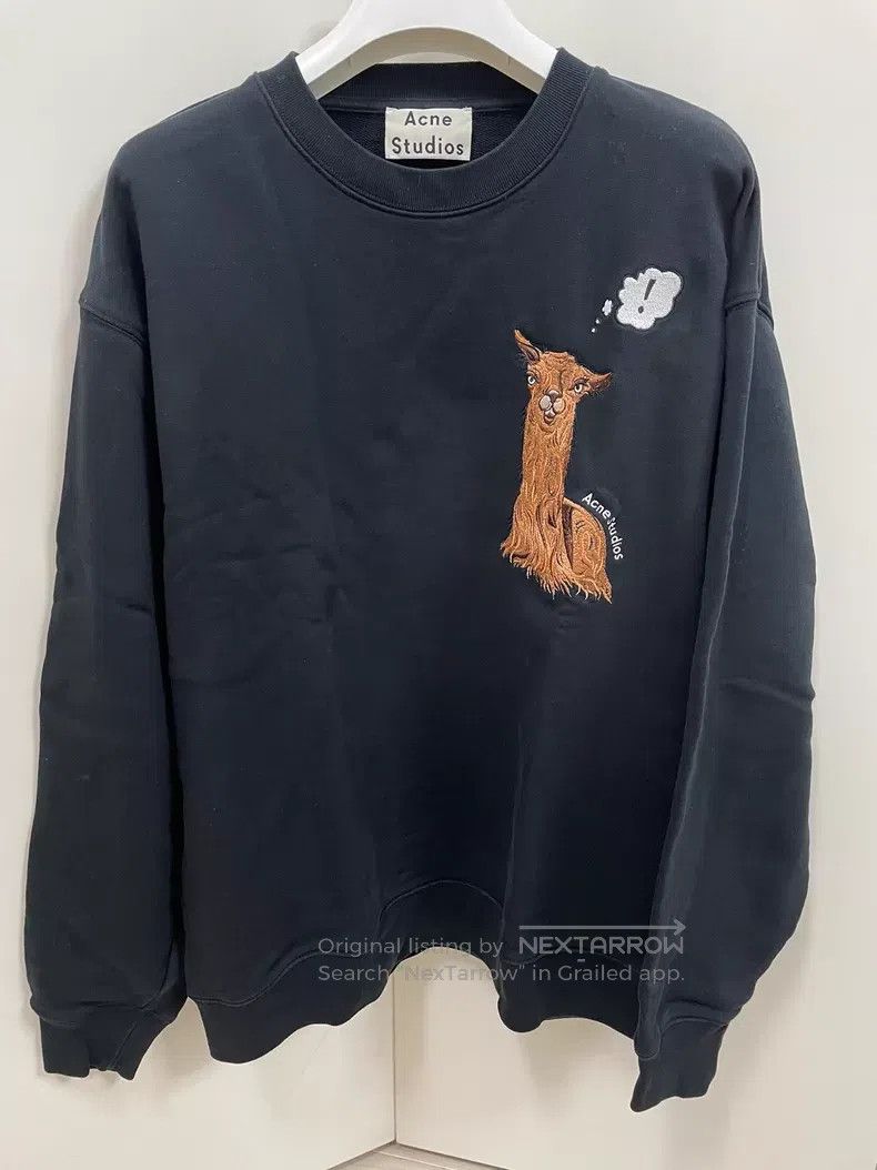 Acne Studios Black Sweatshirt Unisex