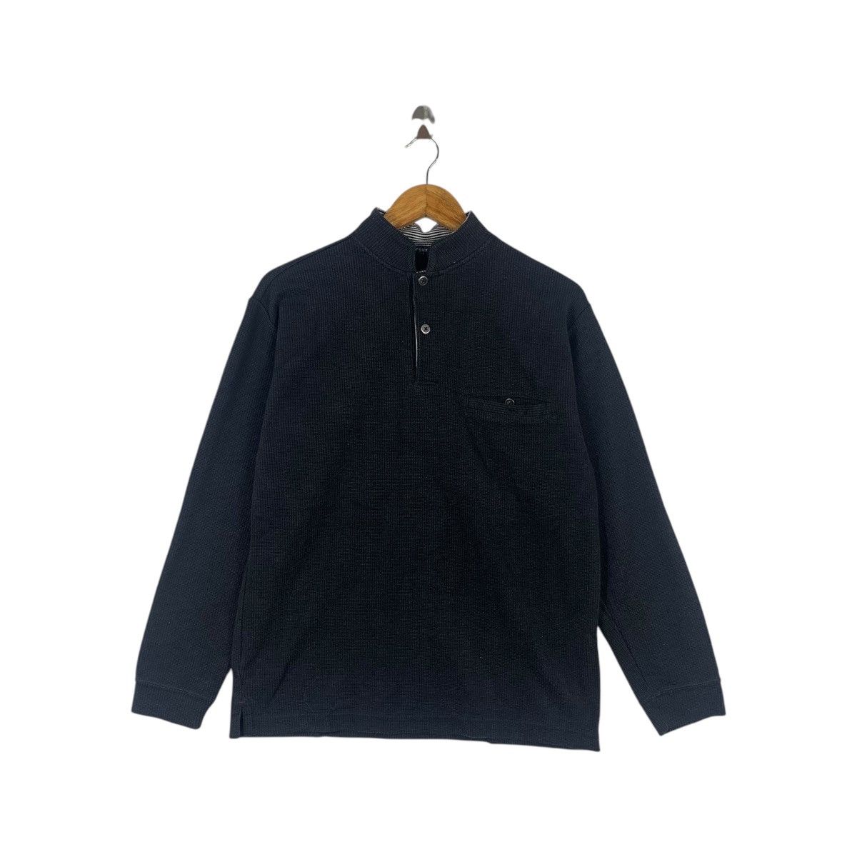 Yohji Yamamoto Vintage YOHJI YAMAMOTO SACSNY Waffler Tee Shirt Top Size US L / EU 52-54 / 3 - 1 Thumbnail