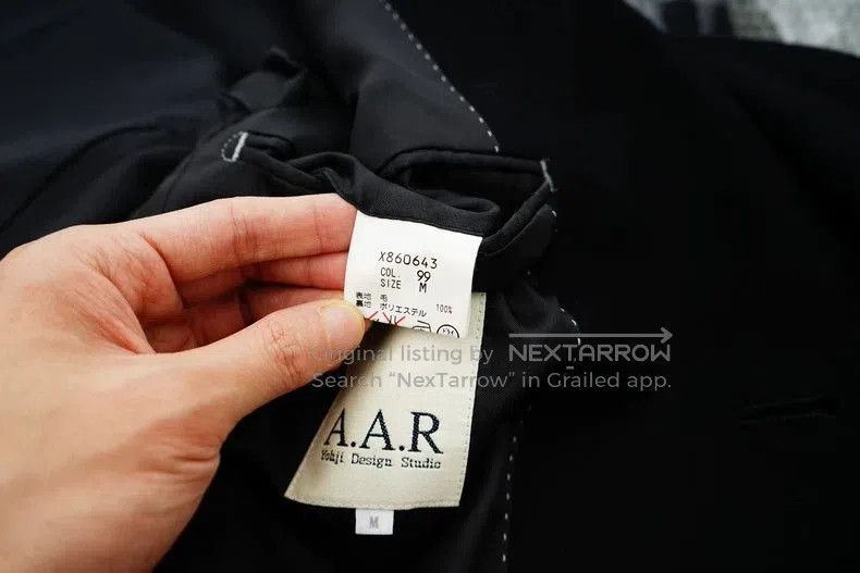 Yohji Yamamoto Yohji Yamamoto Wool Mid-Length Coat. Size US M / EU 48-50 / 2 - 7 Thumbnail