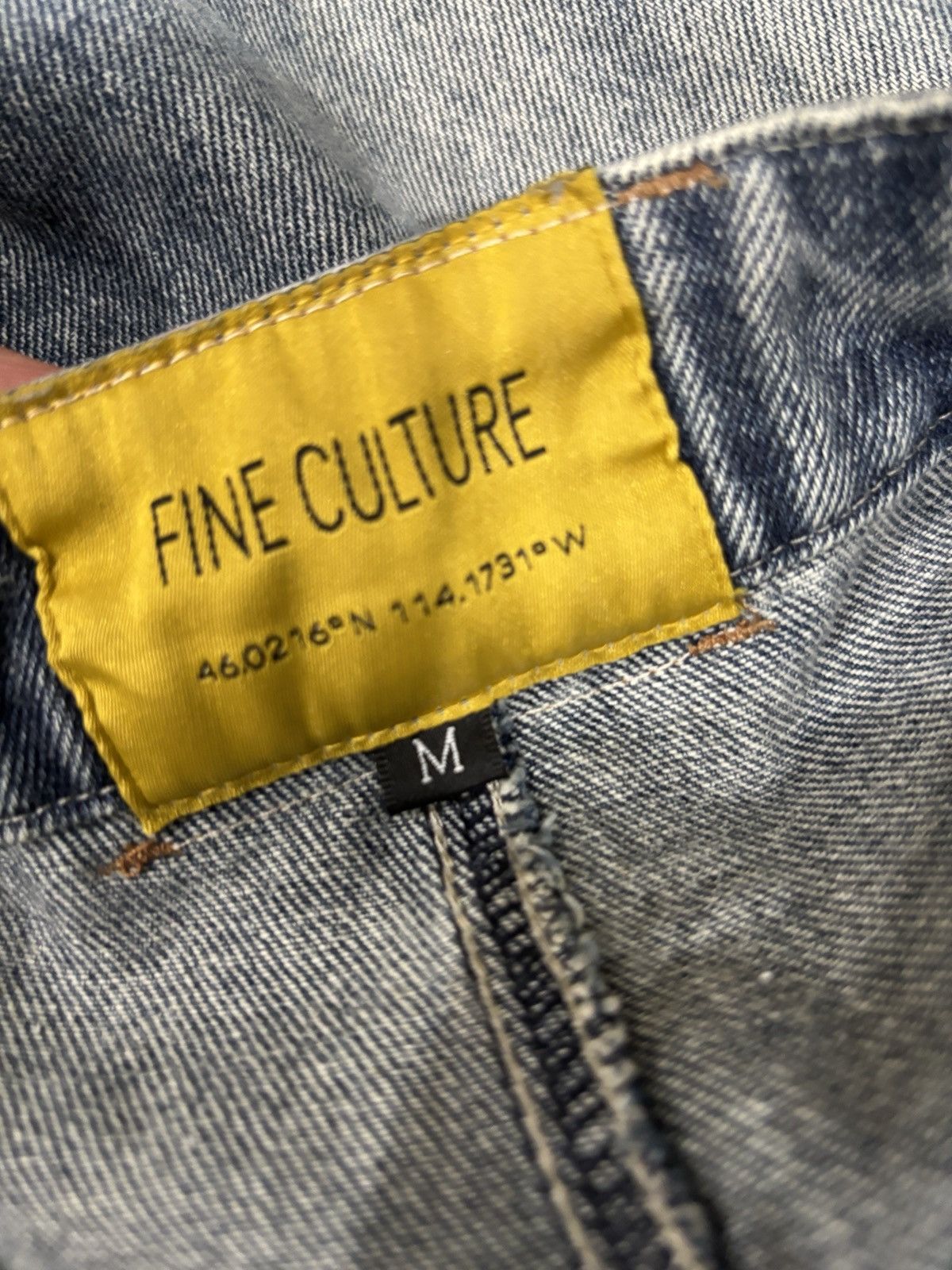Other Fine Culture Ebony Denim Size US 31 - 3 Thumbnail