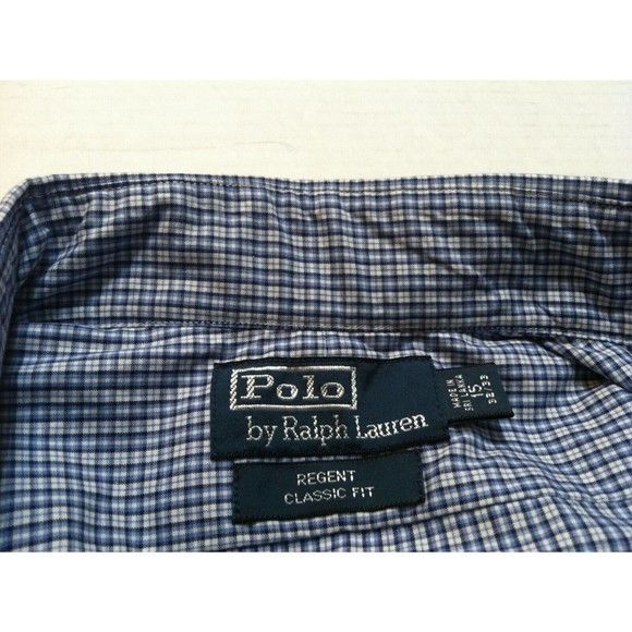 Polo Ralph Lauren POLO RALPH LAUREN MEN'S COTTON DRESS SHIRT SIZE: 15/32-33 Size US M / EU 48-50 / 2 - 3 Thumbnail