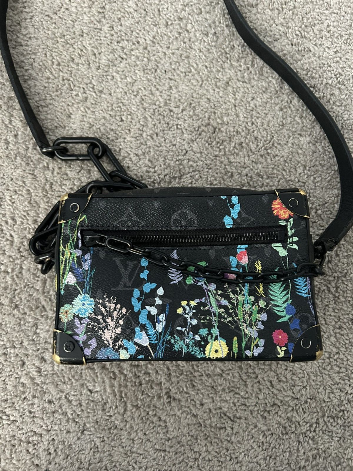 Louis Vuitton Louis Vuitton Mini Soft Trunk Monogram Eclipse Foliage Bag Size ONE SIZE - 2 Thumbnail