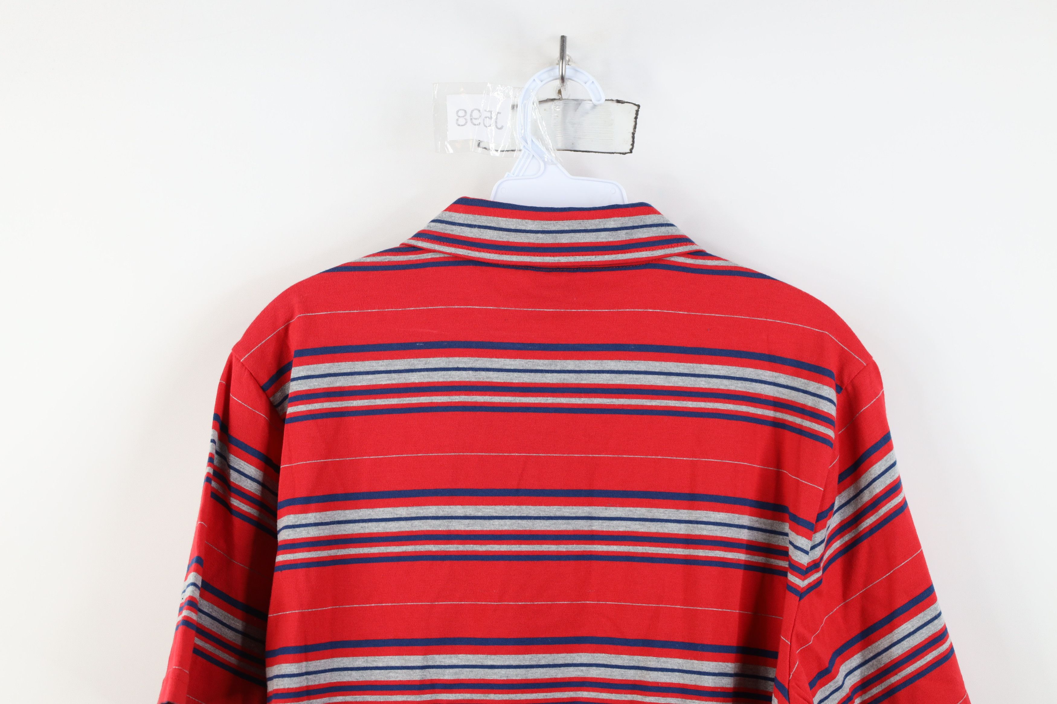 Oakley Deadstock Vintage Y2K Oakley Knit Collared Polo Shirt Red Size US M / EU 48-50 / 2 - 14 Thumbnail