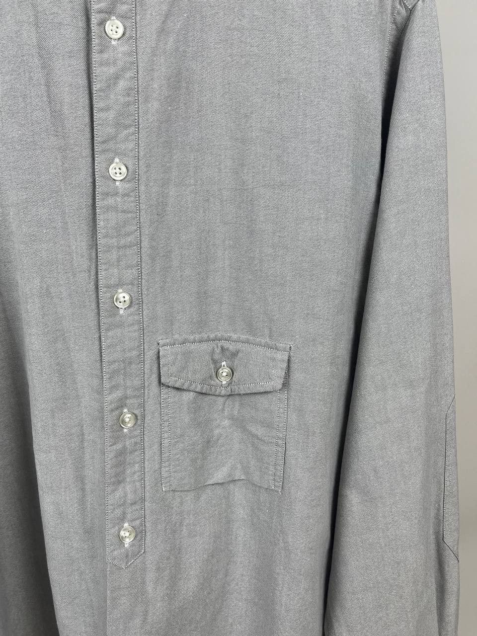Garbstore Garbstore Mens Oxford Grey Pocket Shirt Size XL (0553) Size US XL / EU 56 / 4 - 4 Thumbnail
