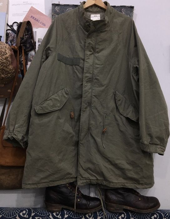 Visvim Visvim 18Ss Original Sixfive Fishtail Parka M51 M65 Mud