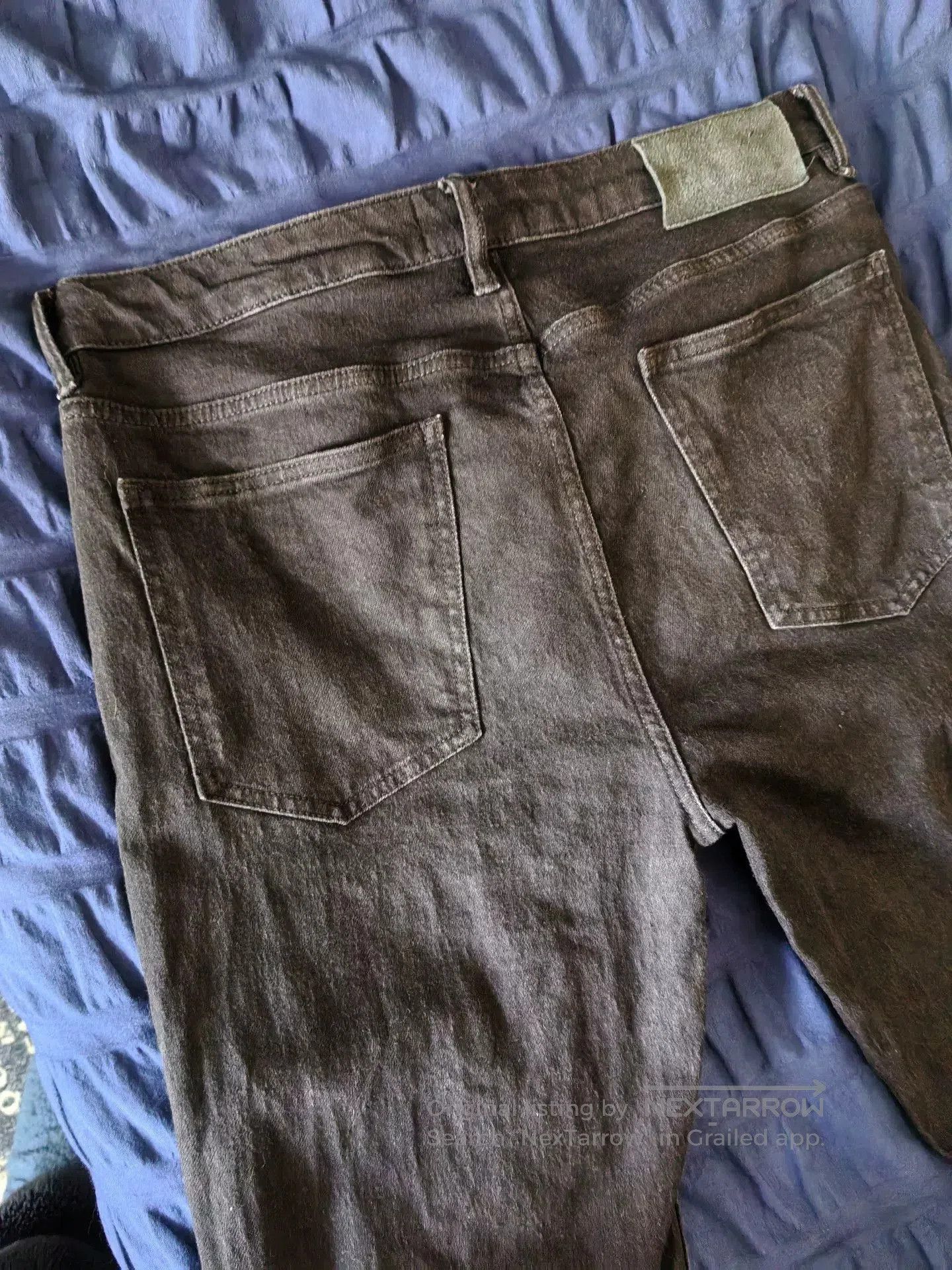 RRL Ralph Lauren Double RL Black Selvedge Denim Jeans. Size US 32 / EU 48 - 6 Thumbnail