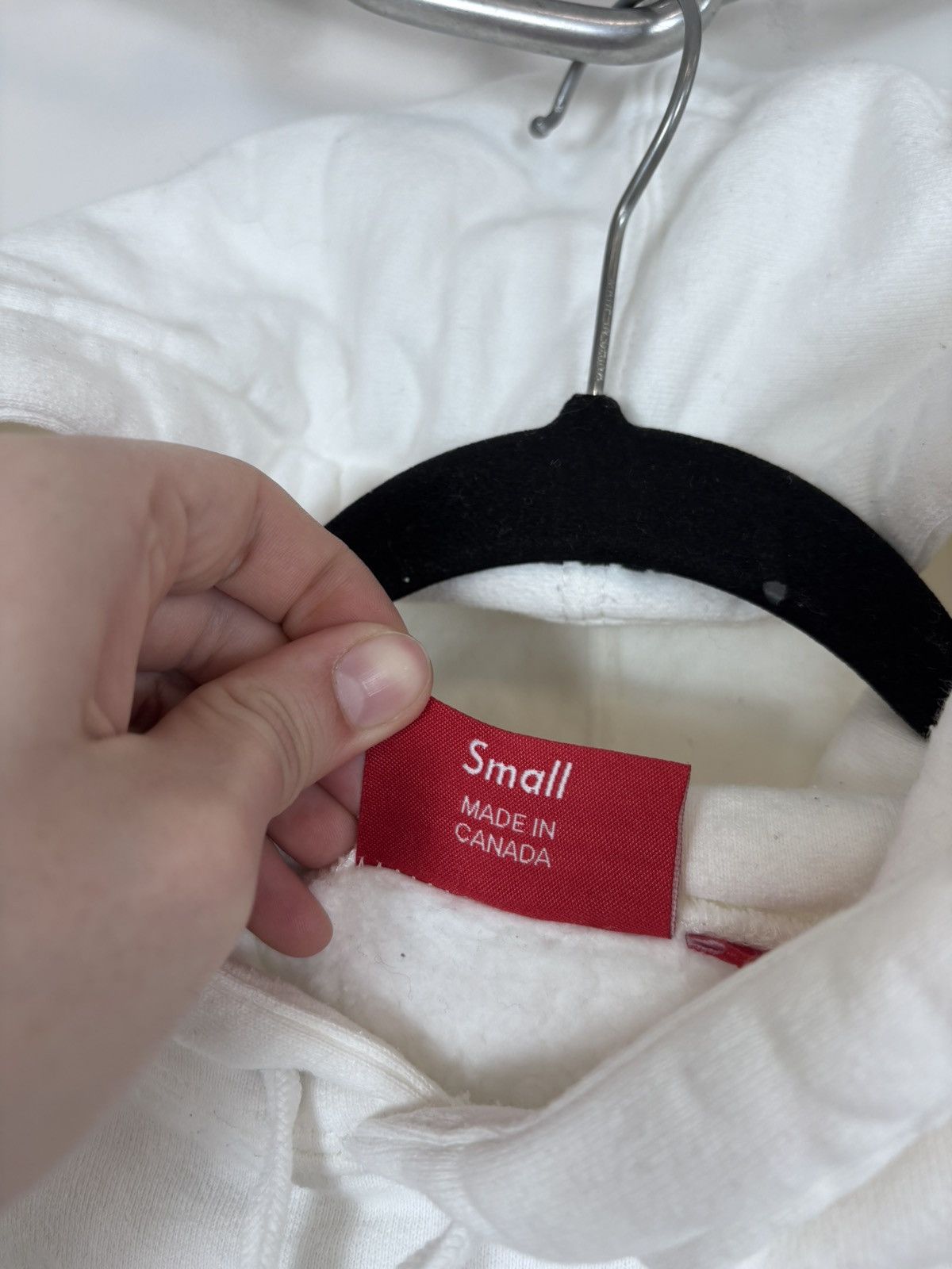 Supreme Supreme Bless The Land Of Fuck White Hoodie Sweatshirt Size US S / EU 44-46 / 1 - 14 Thumbnail