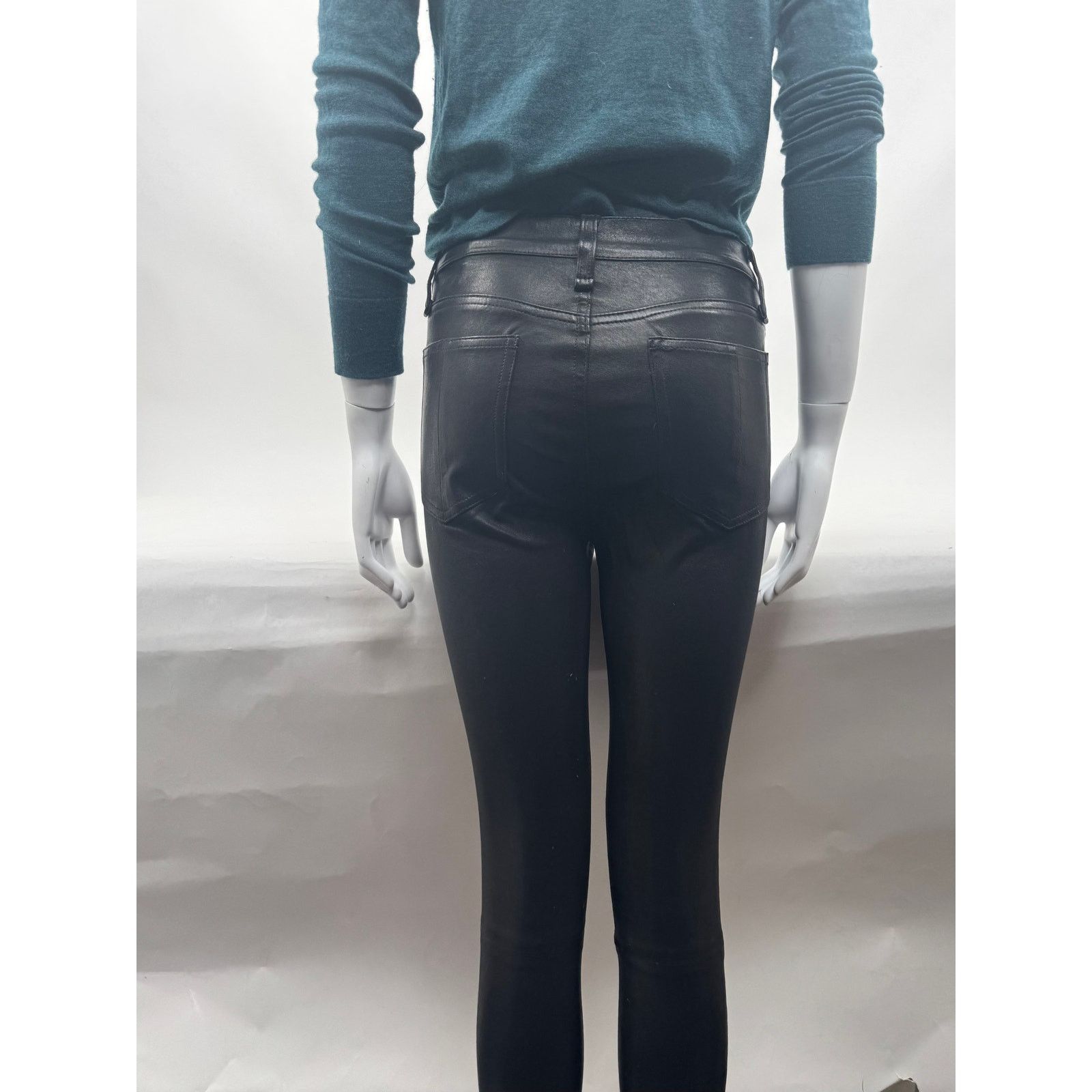 Rag & Bone Women’s Rag & Bone NWOT Black Leather Pants Size 25 Size 25" / US 0 / IT 36 - 2 Thumbnail