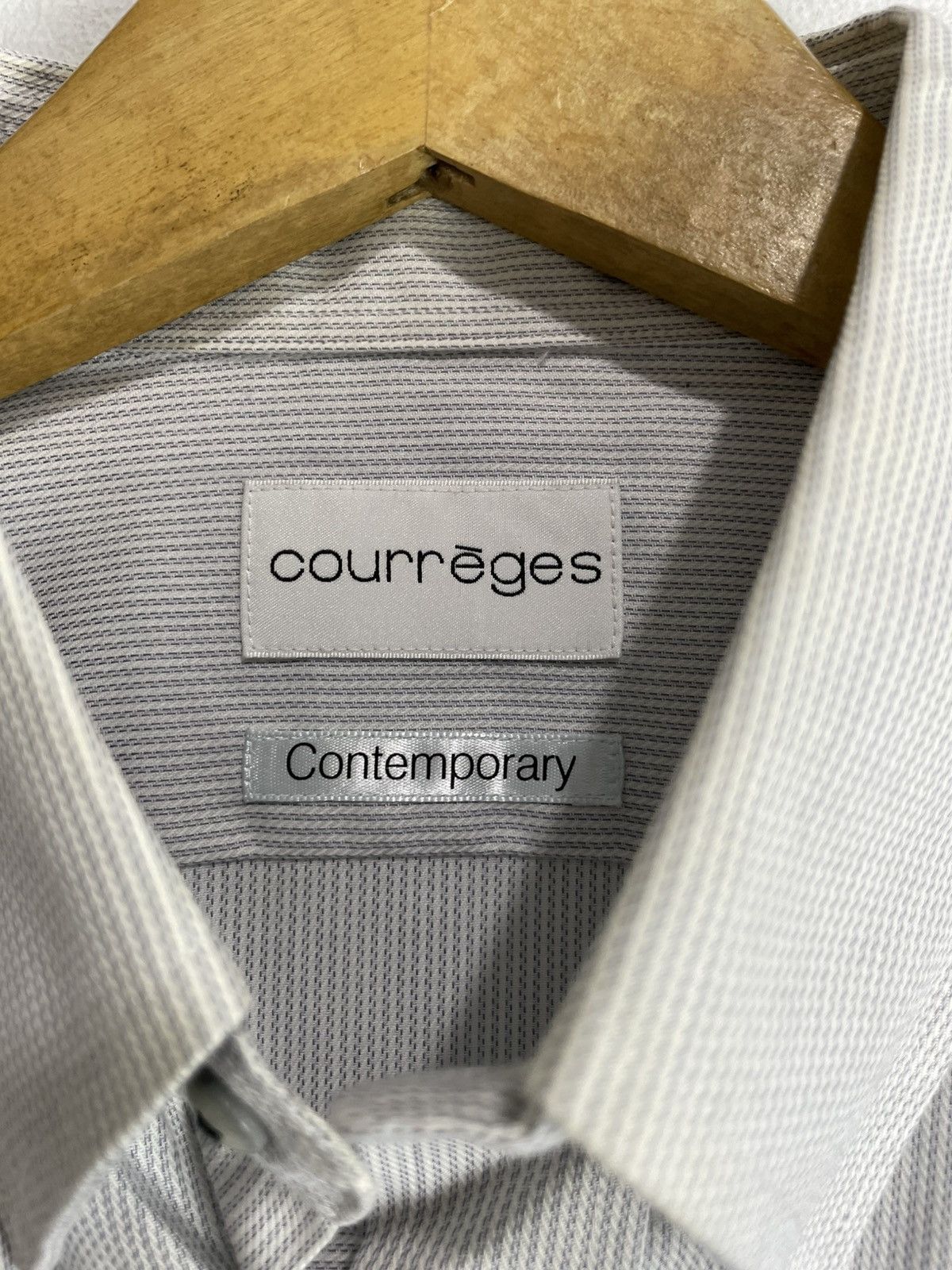 Courreges Courreges Classic Men Shirt button contemporary Size US L / EU 52-54 / 3 - 3 Thumbnail