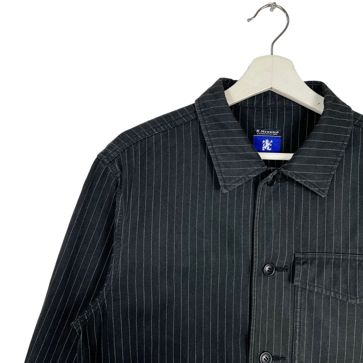 R.Newbold 🔥 R NEWBOLD PIN STRIPE CHORE JACKET Size US L / EU 52-54 / 3 - 7 Thumbnail