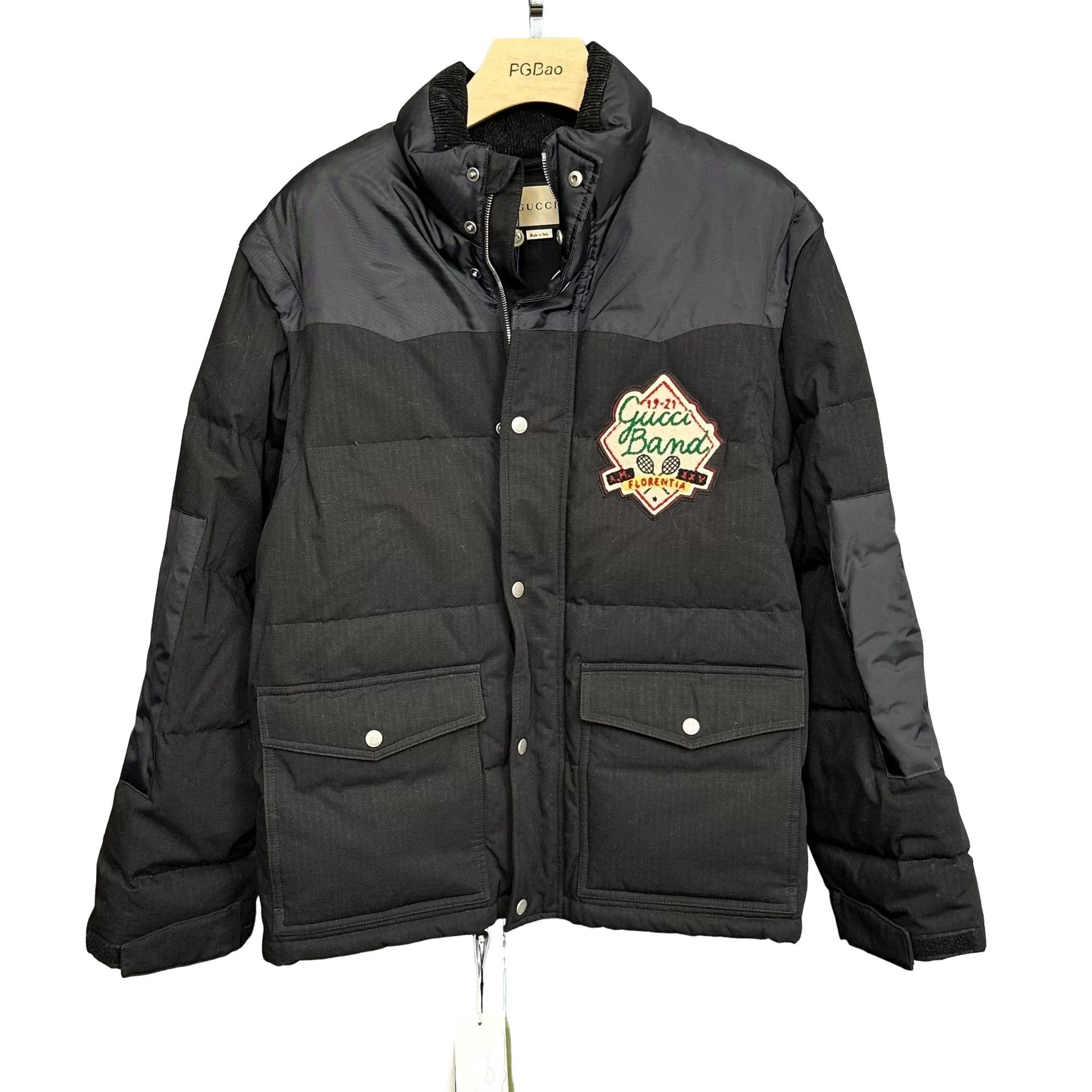 Gucci Gucci Band Removable Sleeve Down Jacket 46 Size US S / EU 44-46 / 1 - 1 Thumbnail