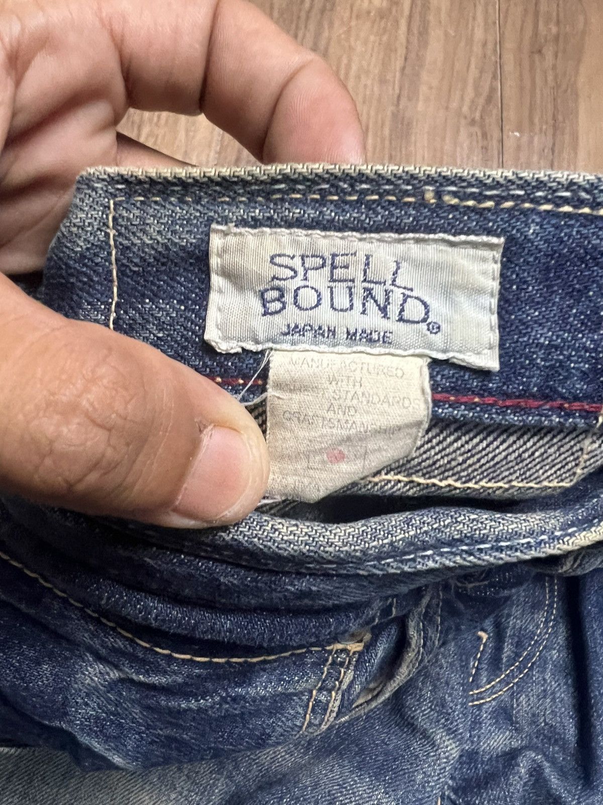 Spellbound SPELLBOUND Japan Selvedge Denim - Redline Selvedge (45) Size US 34 / EU 50 - 9 Thumbnail