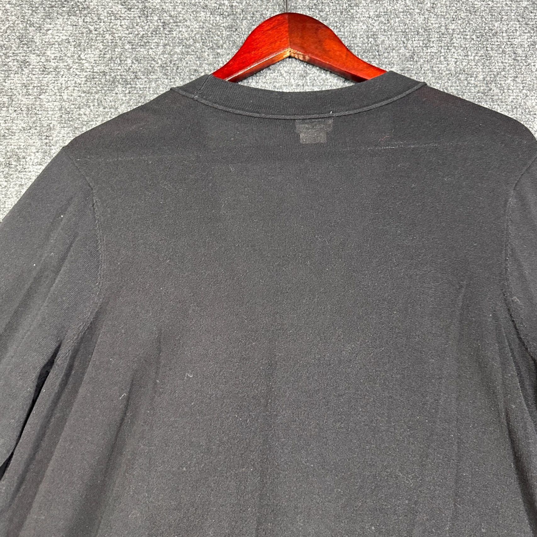 Vintage Chicos Cardigan Womens Large Black Stretch Knit Button Up 3/4 Sleeve Rib Hem Ladies Regular Small Batch of 1? Size L / US 10 / IT 46 - 8 Thumbnail