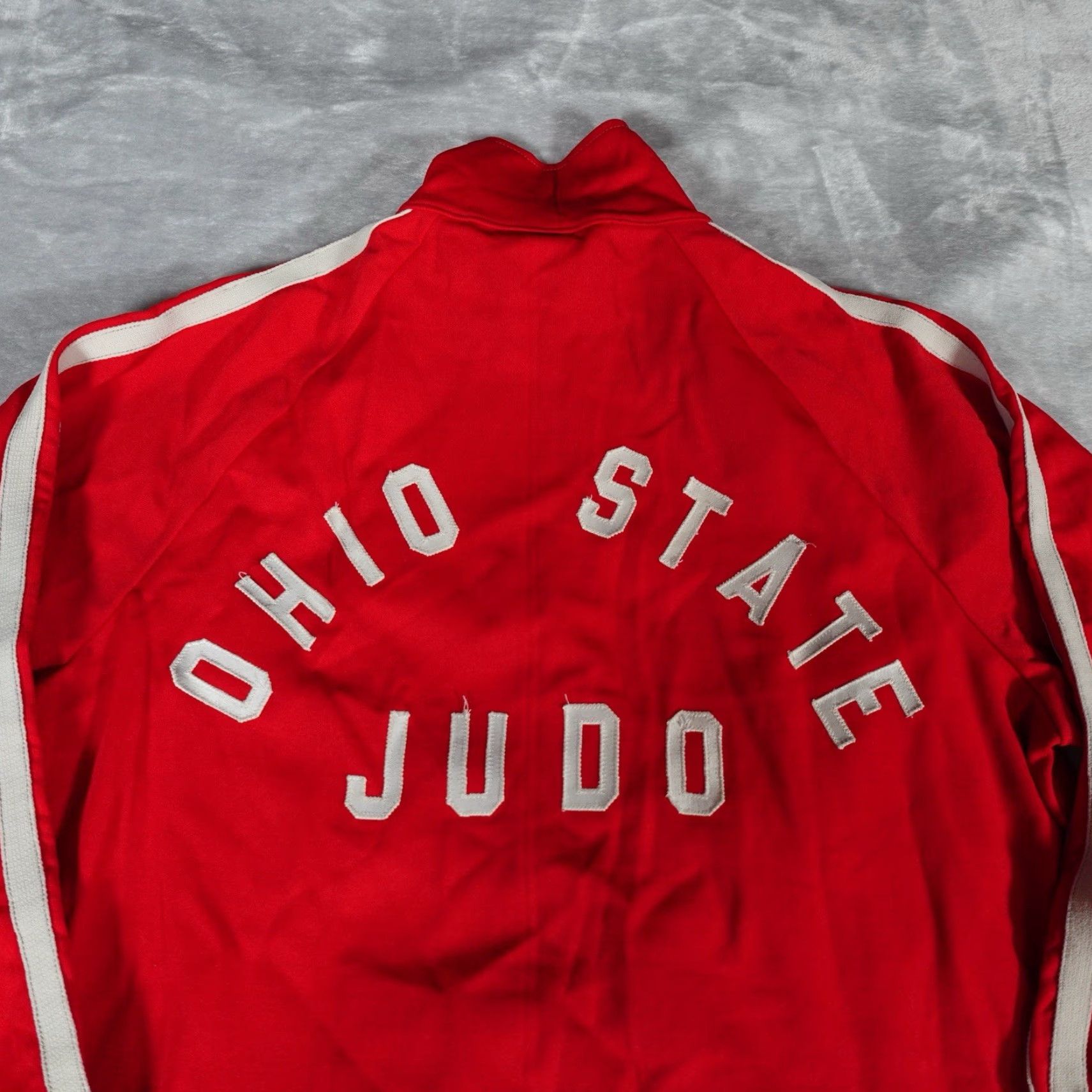 Vintage Vintage Ohio State University Judo Team Jacket Mens Medium Red 60s 70s Collegiate Activewear Size US M / EU 48-50 / 2 - 2 Thumbnail