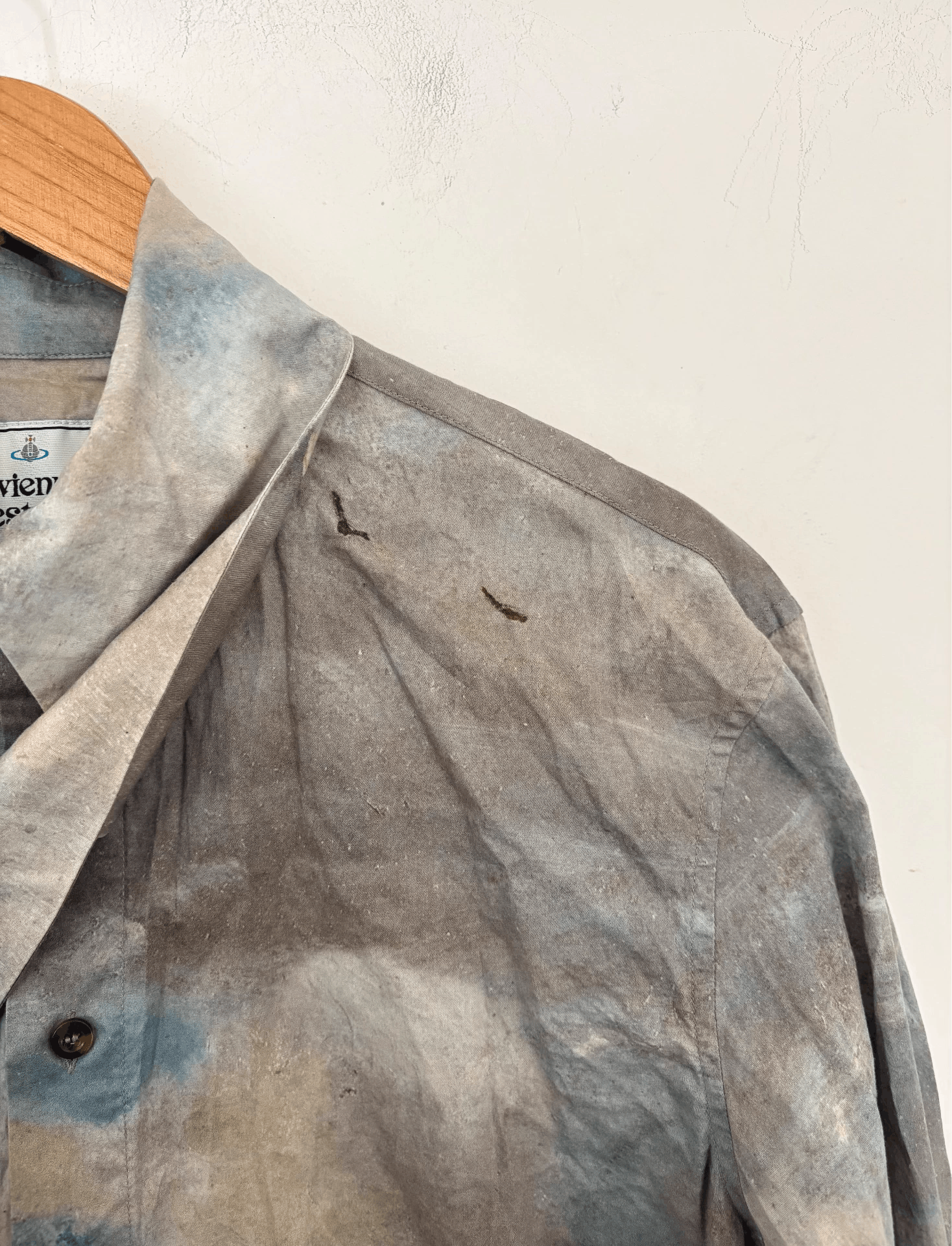 Vivienne Westwood Vivienne Westwood 15FW Men's Scissors Collar Sky Print 48 Size US M / EU 48-50 / 2 - 4 Thumbnail