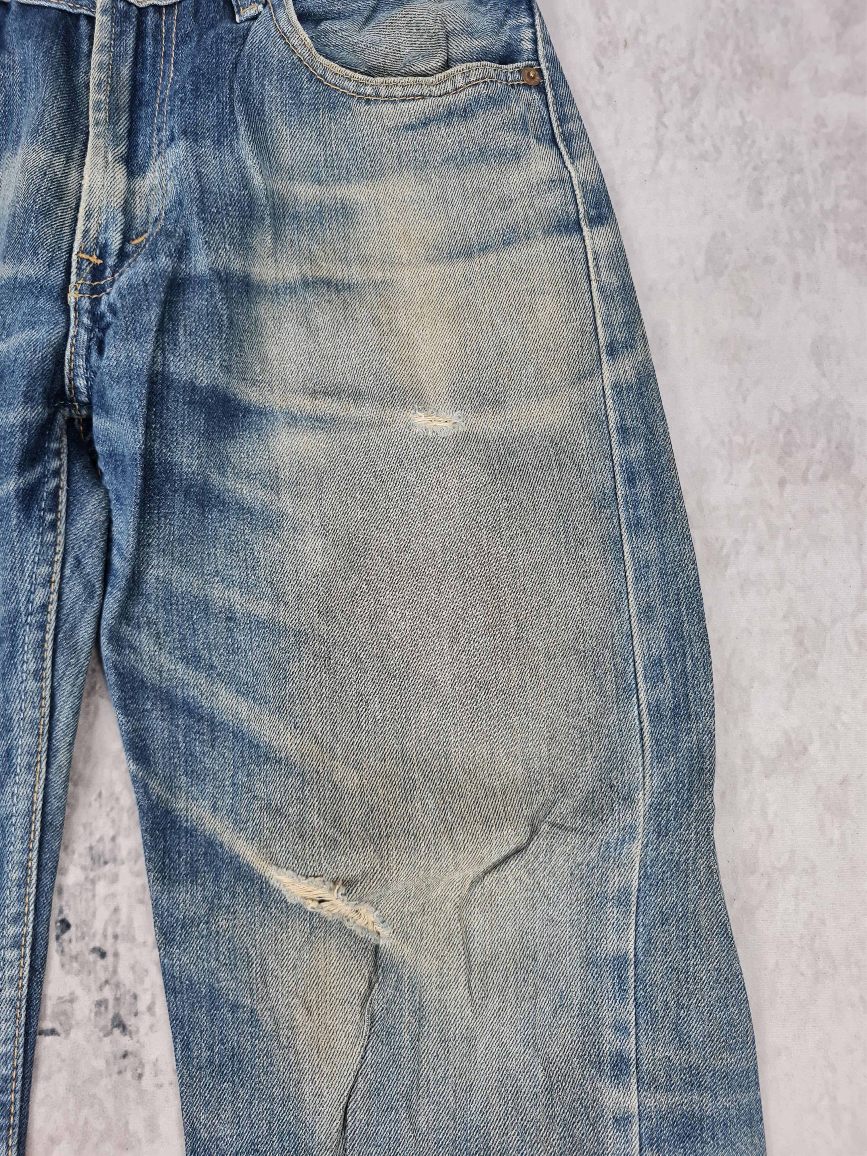 Levi's Vintage Clothing LEVIS 530 Distressed Stone Wash Cropped L0373 Size 28X27 Size US 28 / EU 44 - 7 Thumbnail