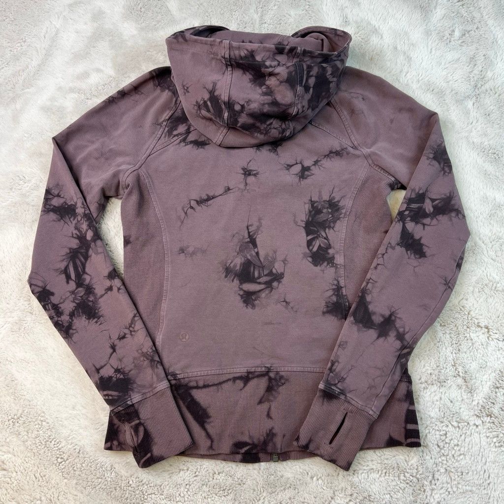 Lululemon Lululemon Scuba Hoodie Light Cotton Sweater Size 6 Tie Dye Size M / US 6-8 / IT 42-44 - 7 Thumbnail