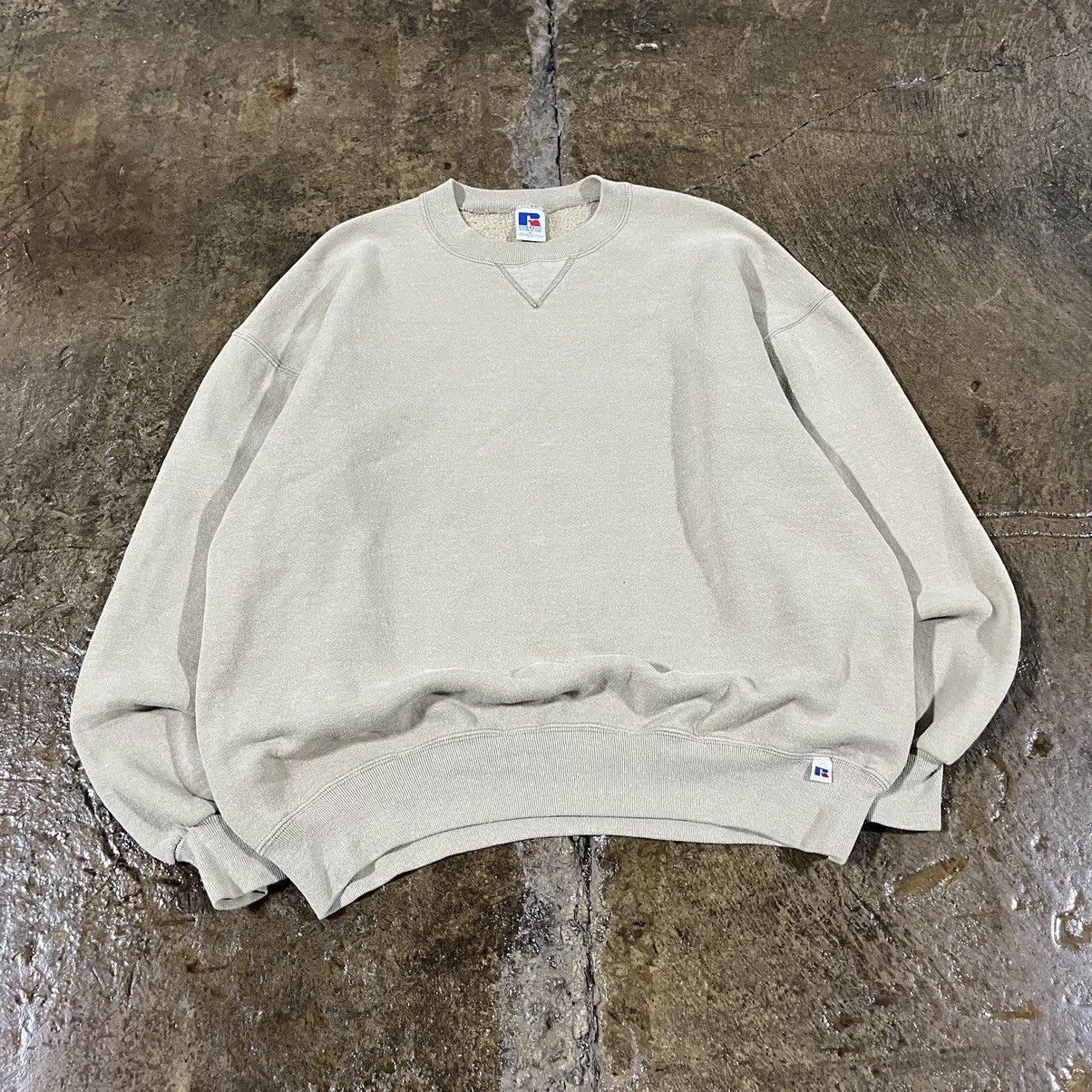 Russell Athletic × Vintage Russell Athletic Vintage 90s Essential Baggy Crewneck Size US XL / EU 56 / 4 - 2 Thumbnail