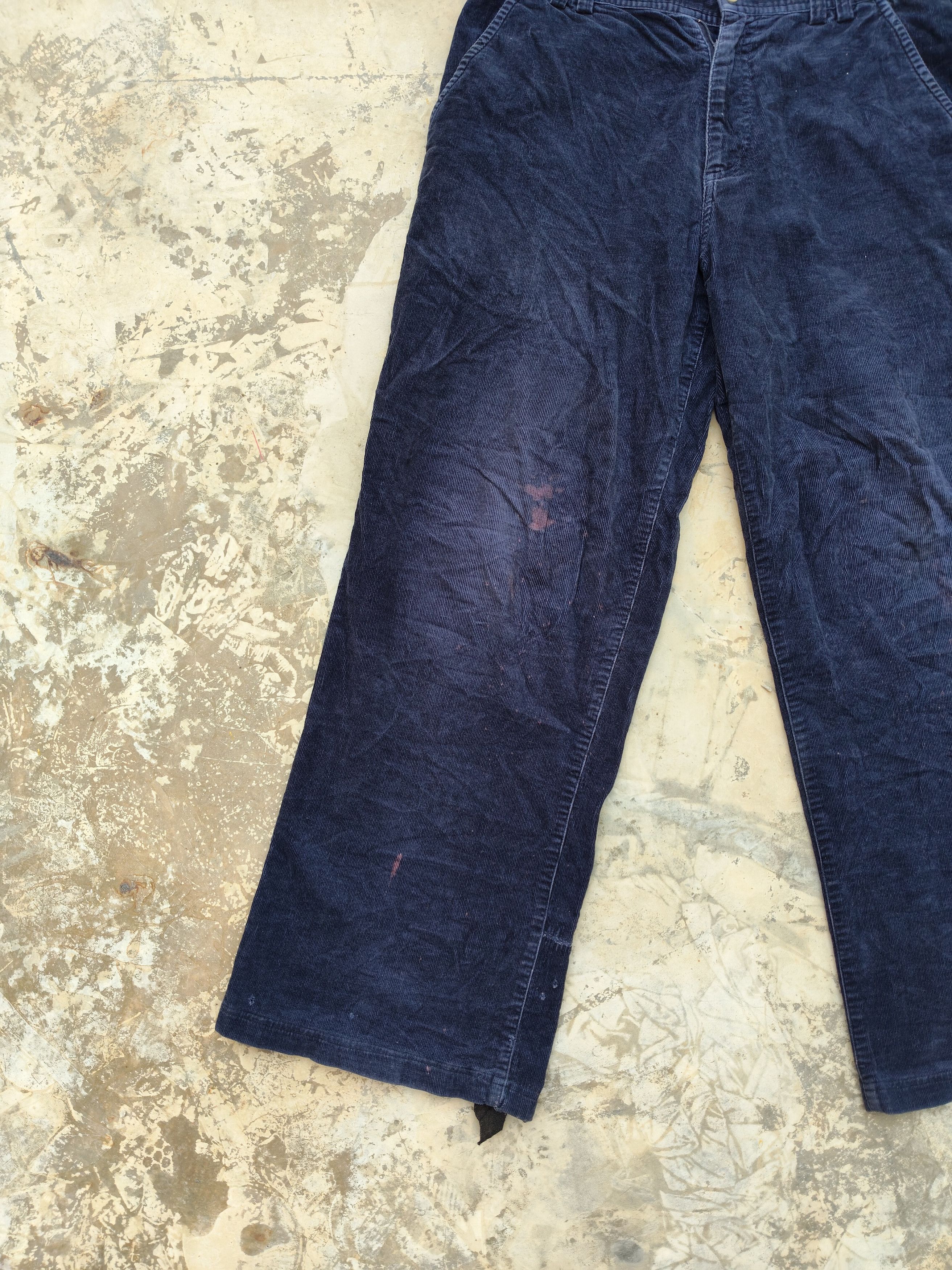 Adidas ADIDAS PANTS CORDUROY BLUE Size US 32 / EU 48 - 10 Thumbnail