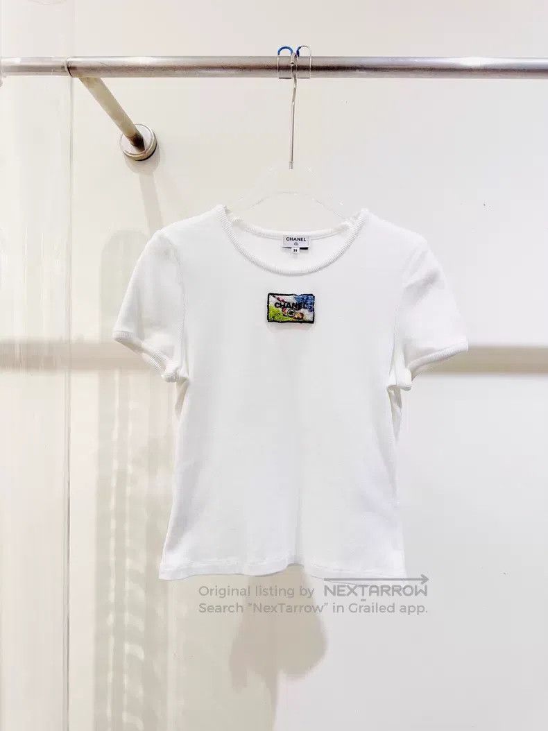 Chanel Chanel 23C sequin beaded short sleeves Size XS / US 0-2 / IT 36-38 - 1 Thumbnail
