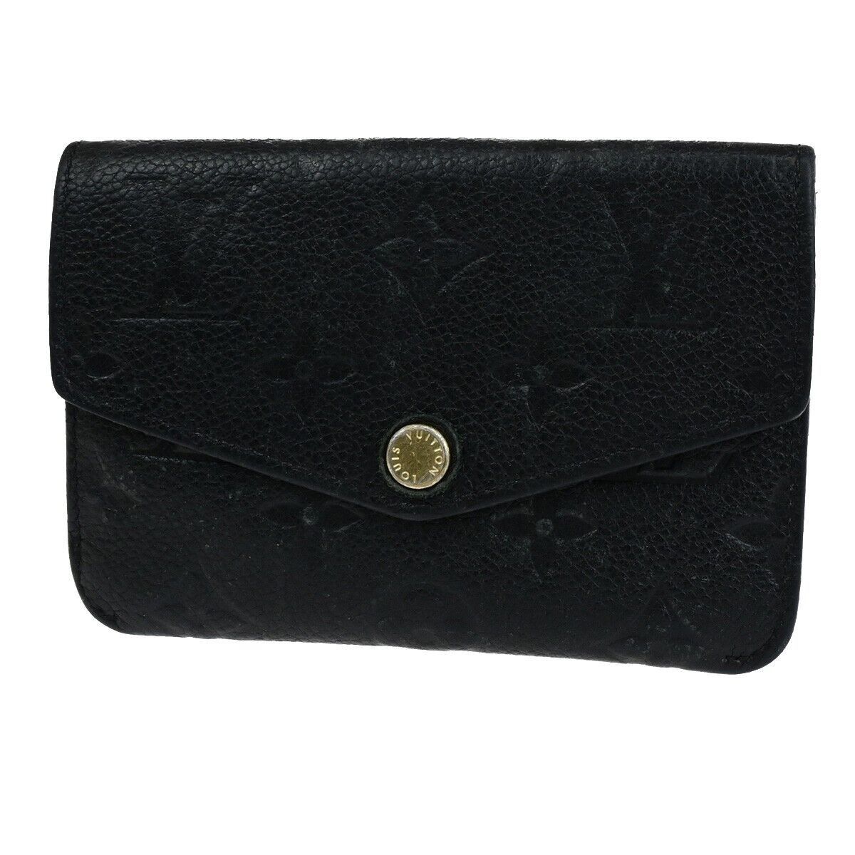 Louis Vuitton Pochette Clés Black Leather Wallet (Pre-Owned) Size ONE SIZE - 1 Thumbnail