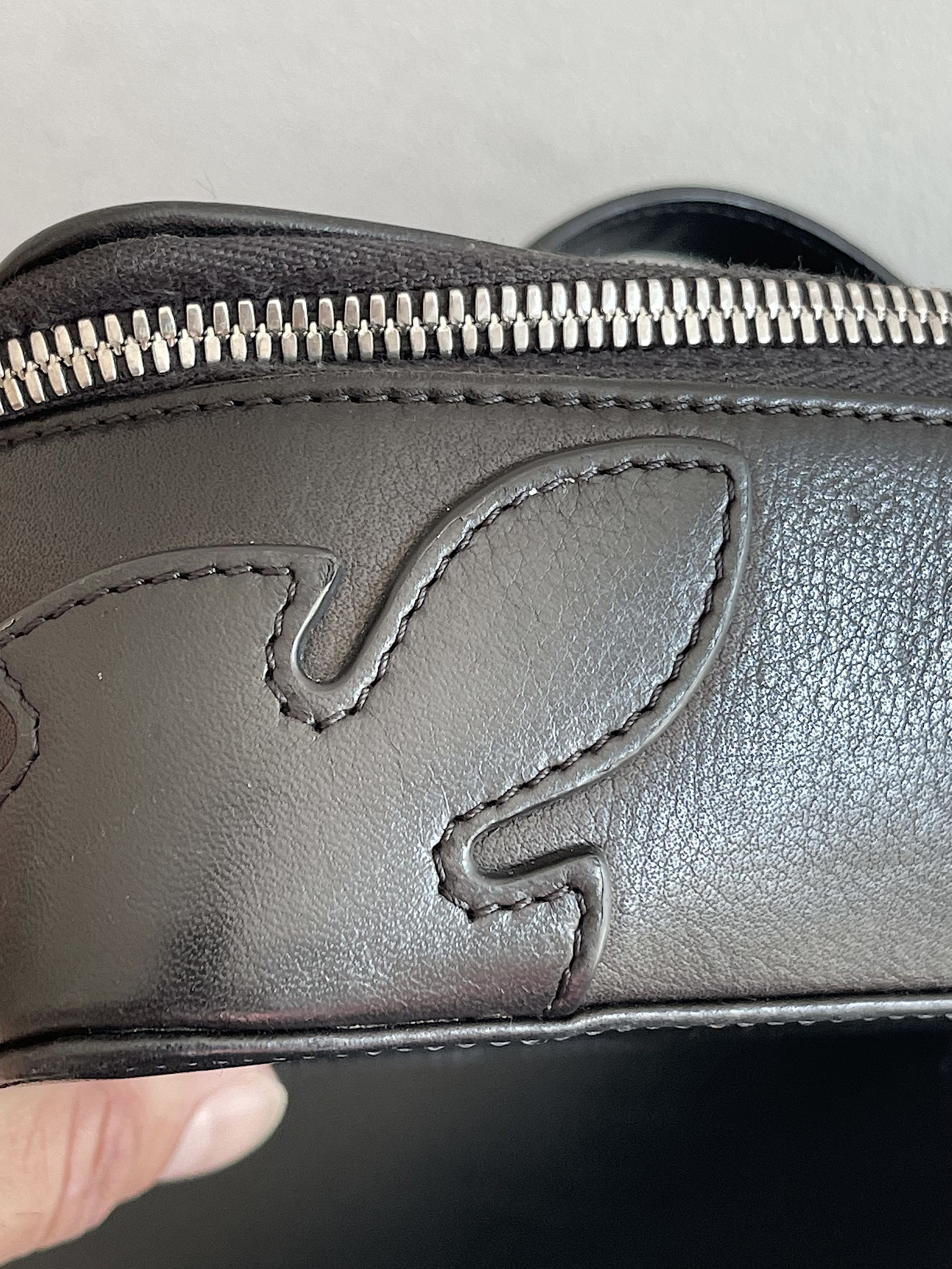 Chrome Hearts Leather Fleur Patch Jewelry Travel Case Box (OS) Size ONE SIZE - 9 Thumbnail