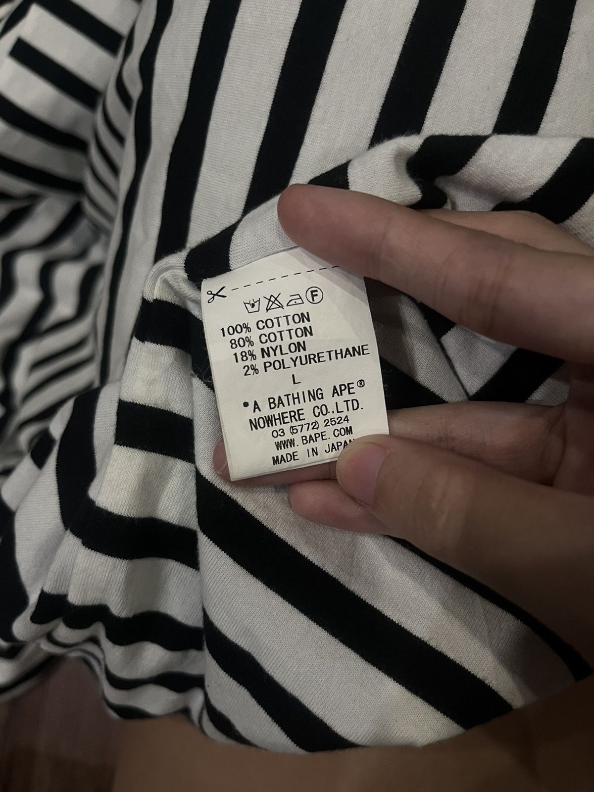 Bape 2000s Bape X Nigo Reversible Tee Size US M / EU 48-50 / 2 - 11 Thumbnail
